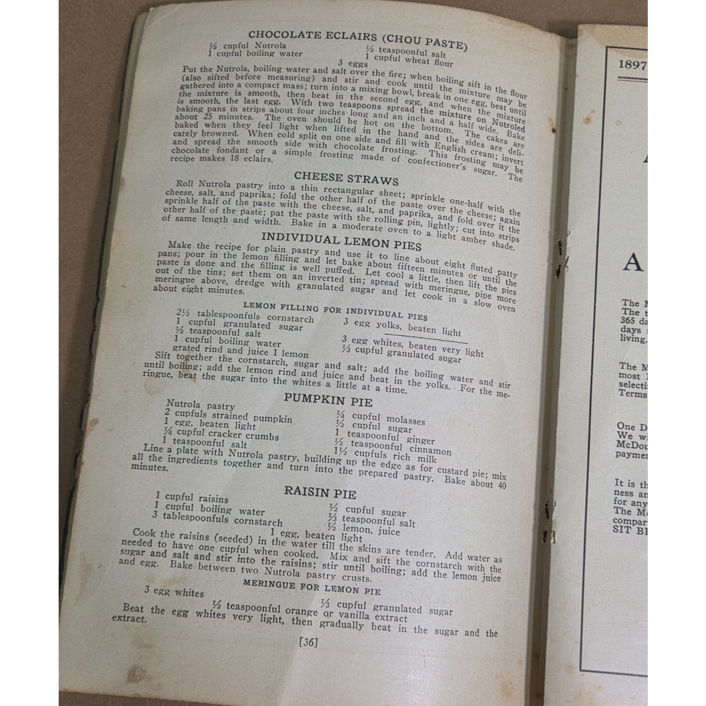 Rare 1922 Dallas Newlywed Cook Book - Publisher Signed Association Copy