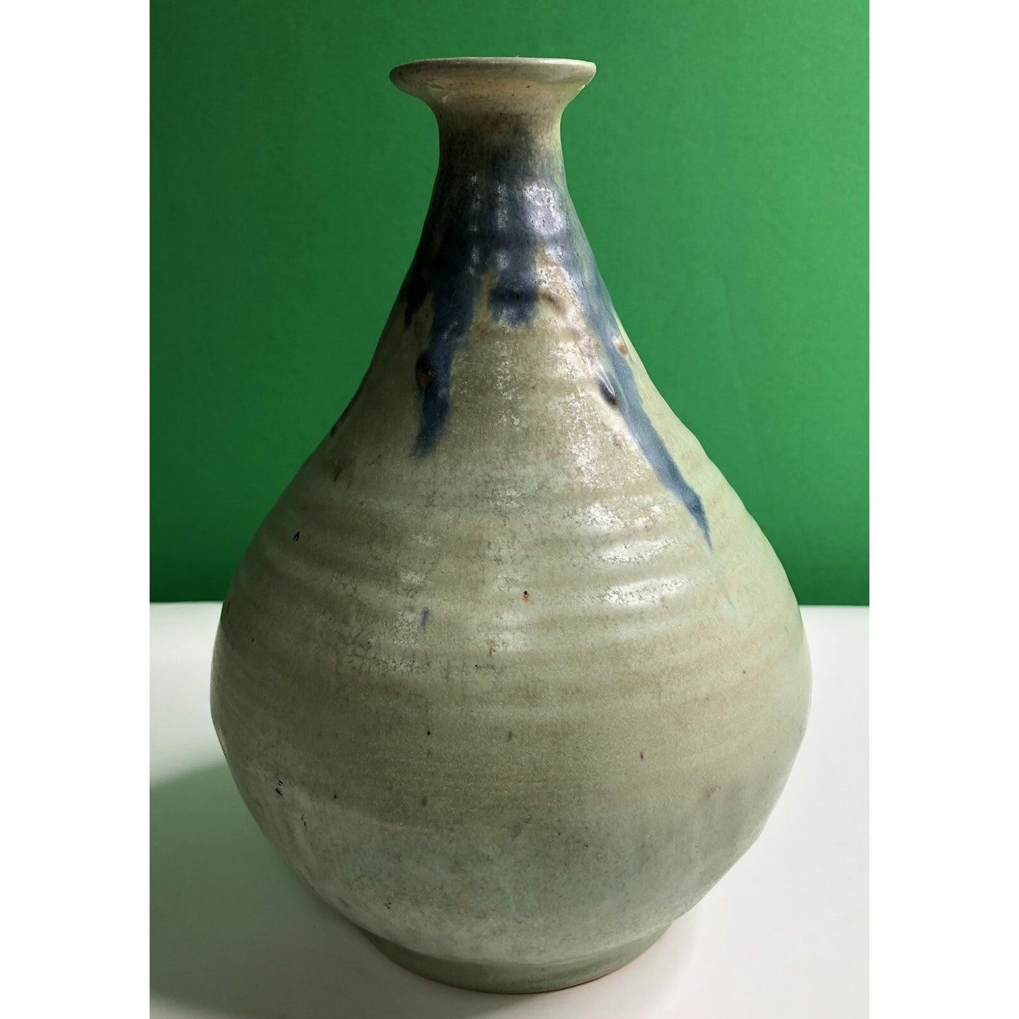 Vintage JIM POTMESIL ART STUDIO POTTERY VASE Baldwin County AL Alabama SIGNED