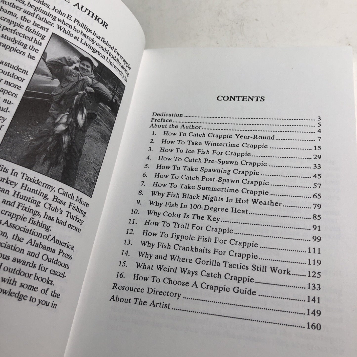 Masters' Secrets of Crappie Fishing by John E. Phillips 1992