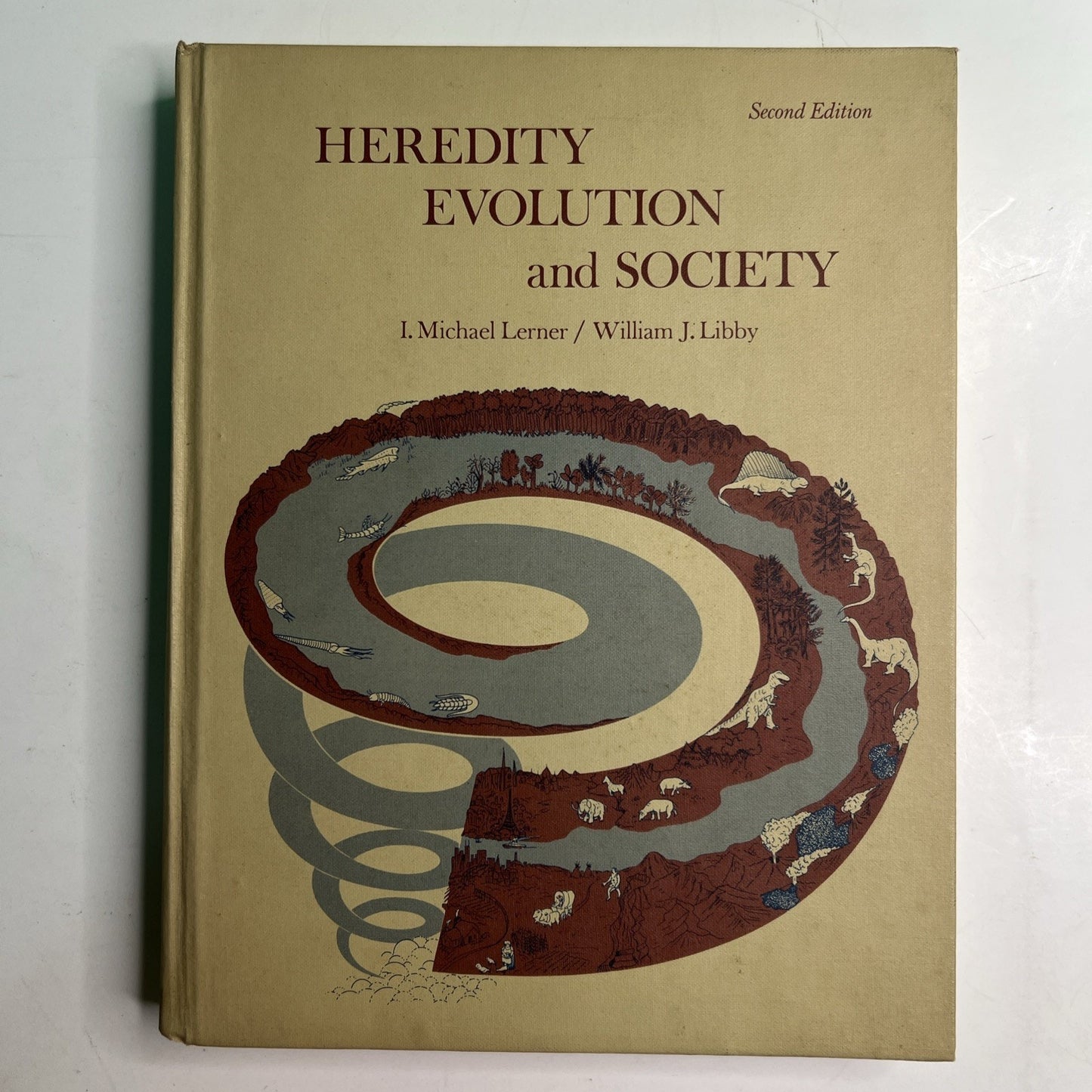 1976 Heredity Evolution Society 2nd Edition by Lerner & Libby HC