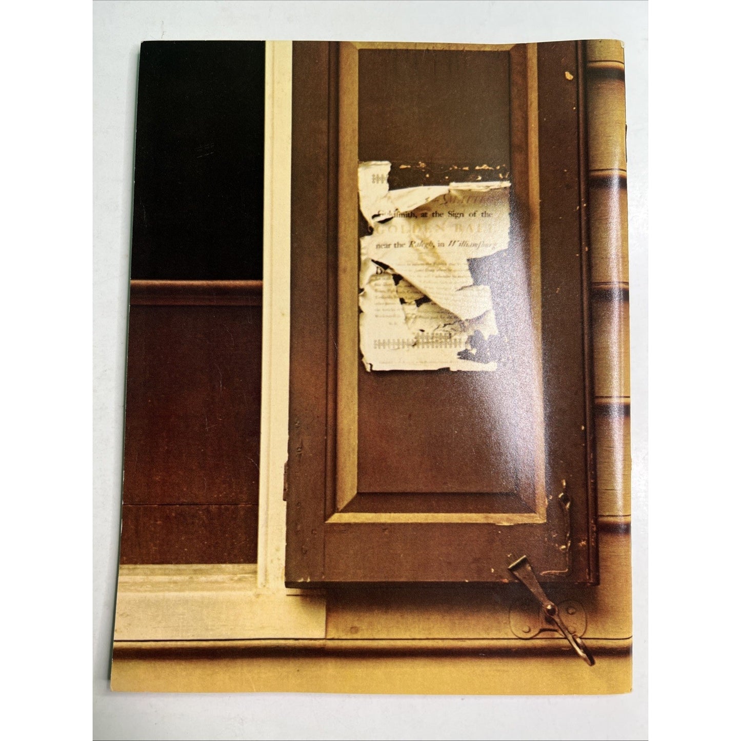 A Window on Williamsburg 1966 Soft Cover Booklet Colonial Williamsburg Virginia