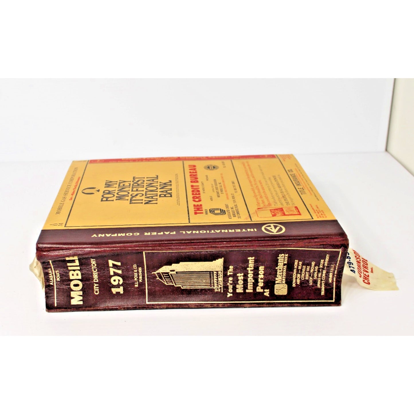 1977 R. L. Polk Mobile County Alabama City Directory Advertising History AL