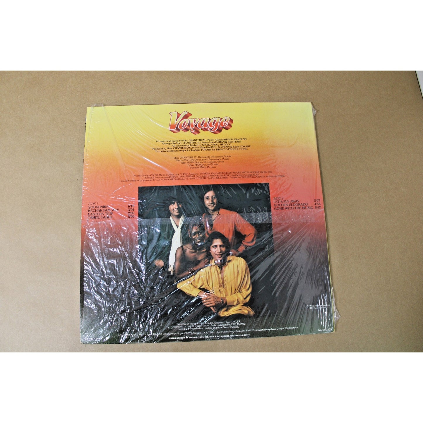 1978 Album " Fly Away" by French Disco-Pop Band Voyage R&B Dance