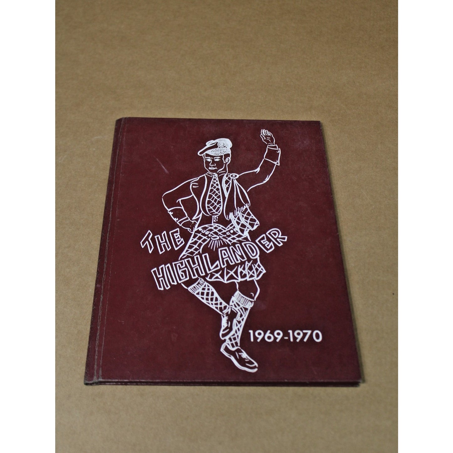 Vintage 1969-70 The Highlander Yearbook, Shelburne Junior High, Staunton, VA