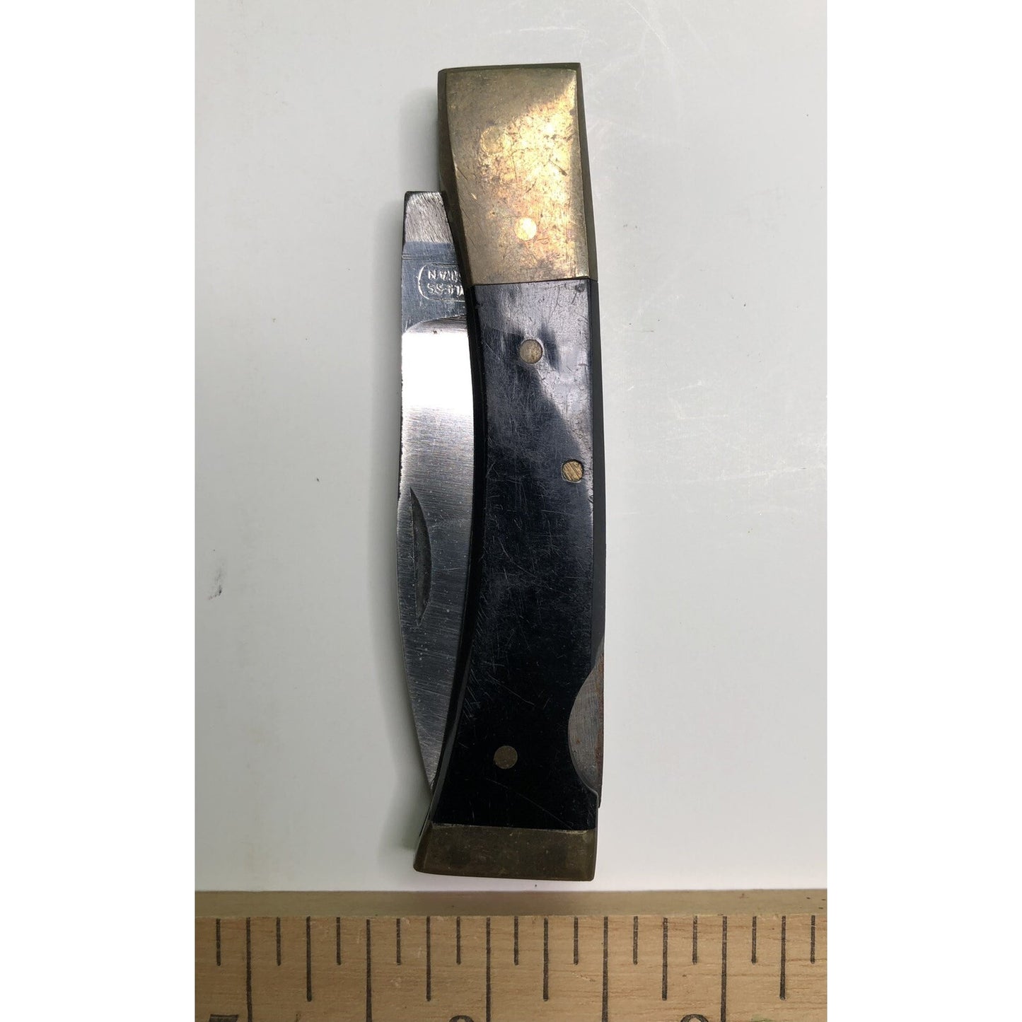 Lot Of 3 Vintage Pocket Knives Schrade Tree Brand Pakistan Some Damage Read All