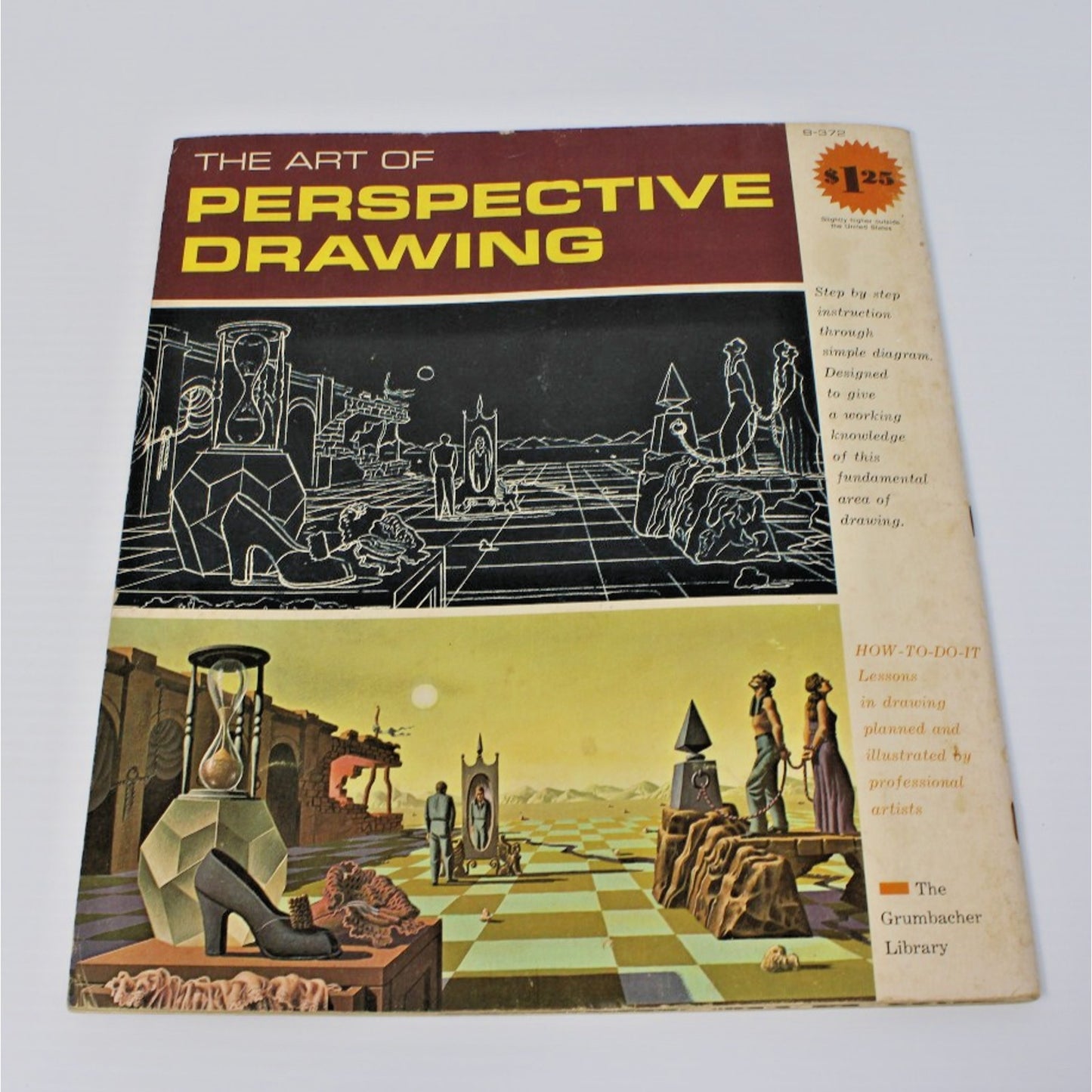 Vintage The Art Of Perspective Drawing- Simon Greco, Grumbacher Library 1968