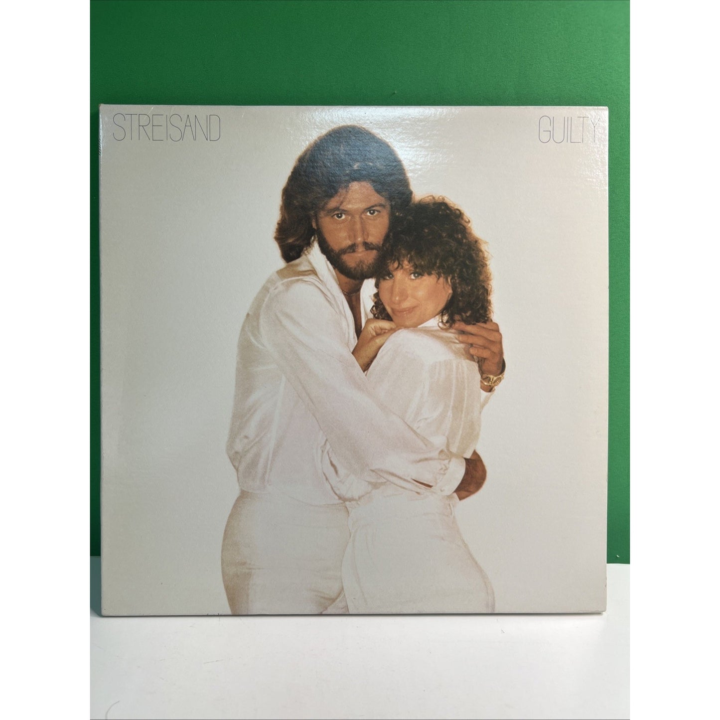 Lot Of 2 BARBRA STREISAND LP Albums Guilty with Barry Gibb Gatefold Excellent
