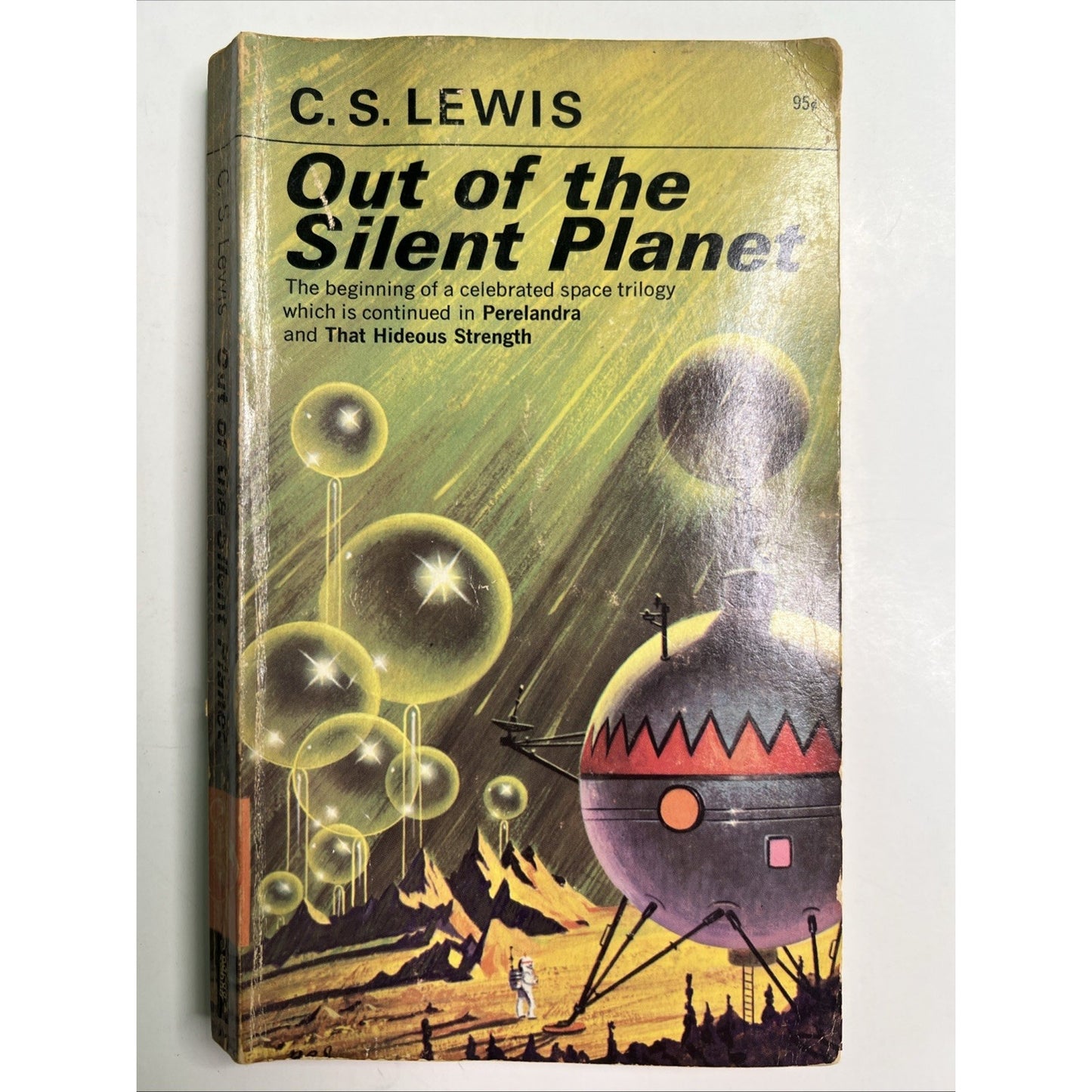 Out of the Silent Planet 1965 Ninth Printing 1970 Paperback By C. S. Lewis
