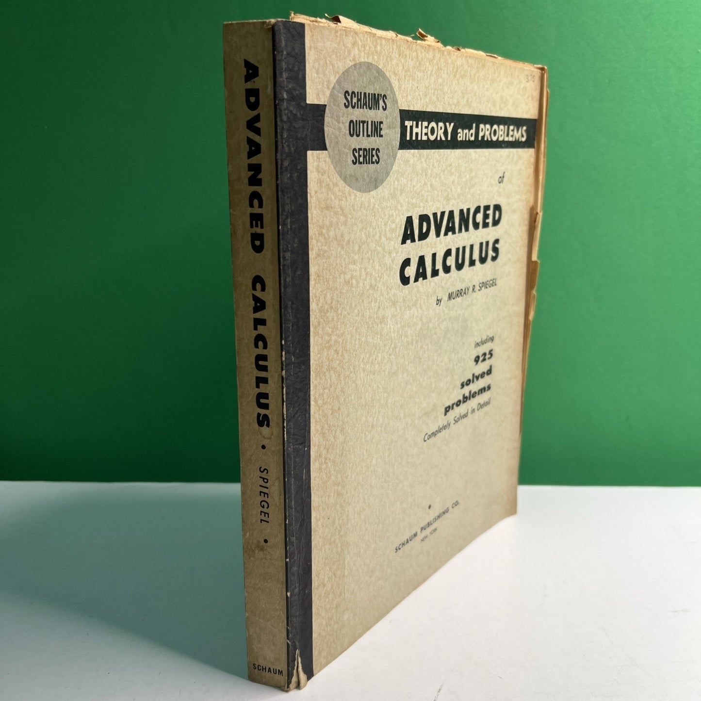 Schaum's Outline of Theory and Problems of Advanced Calculus 1963 Murray Spiegel