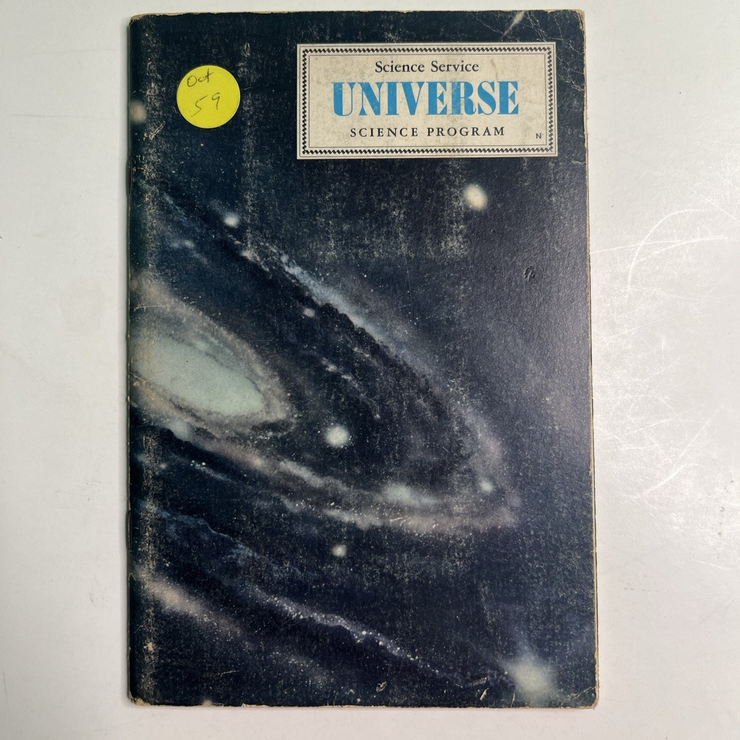 1966 Science Service Universe Program The Nature Of The Universe by Roy Gallant