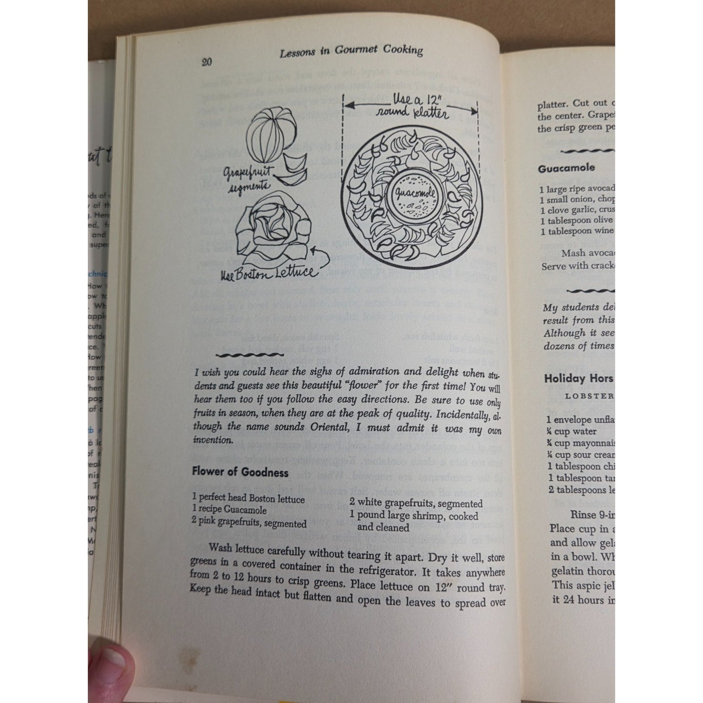 1963 Lessons in Gourmet Cooking - Libby Hillman - Ivy Bottini Art