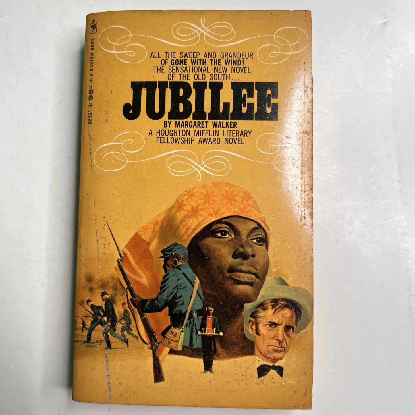 Jubilee By Margaret Walker Paperback Vintage 1972 Bantam Edition Good Condition