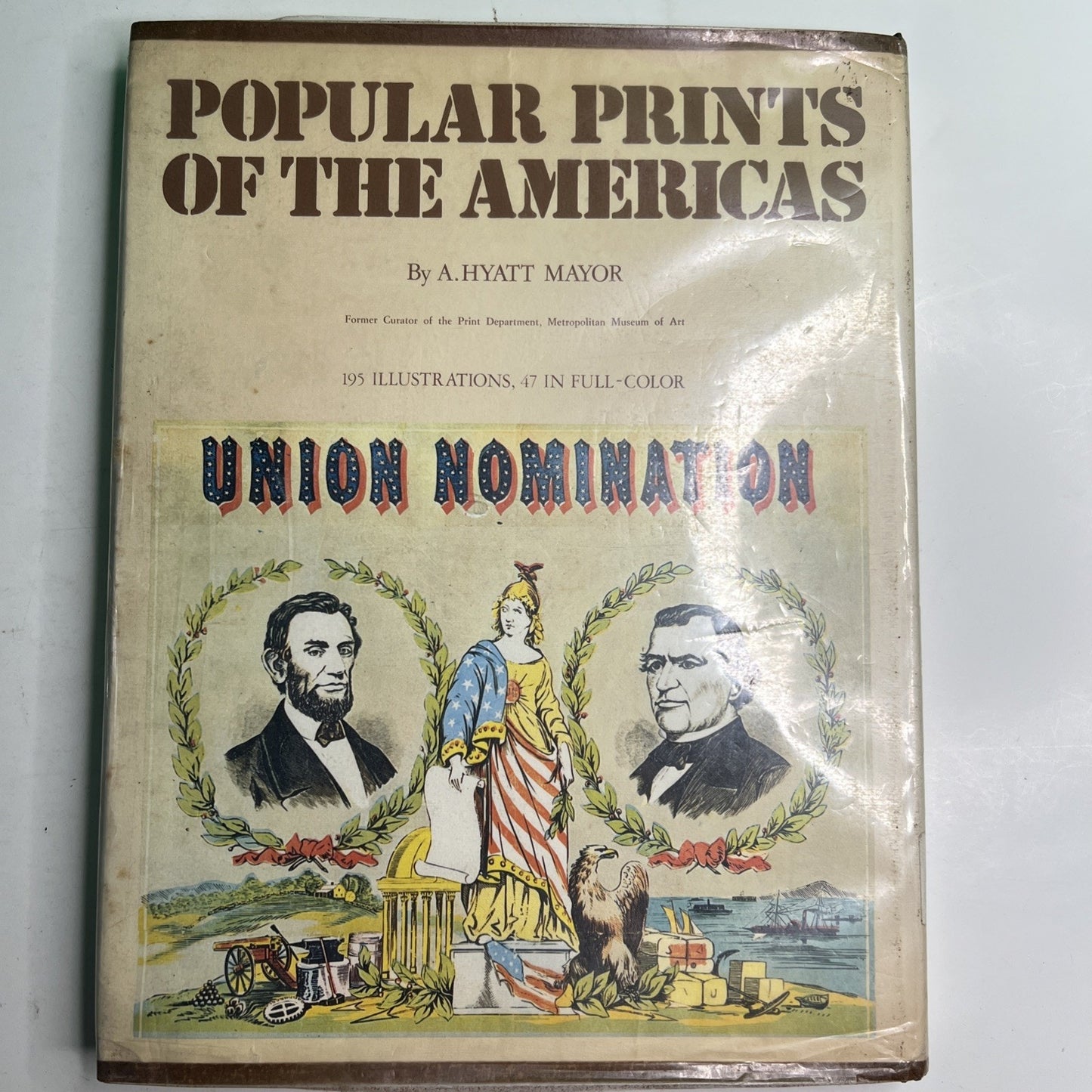 Popular Prints of The Americas by A. Hyatt Mayor 1st Edition 1973 HC Ex Library