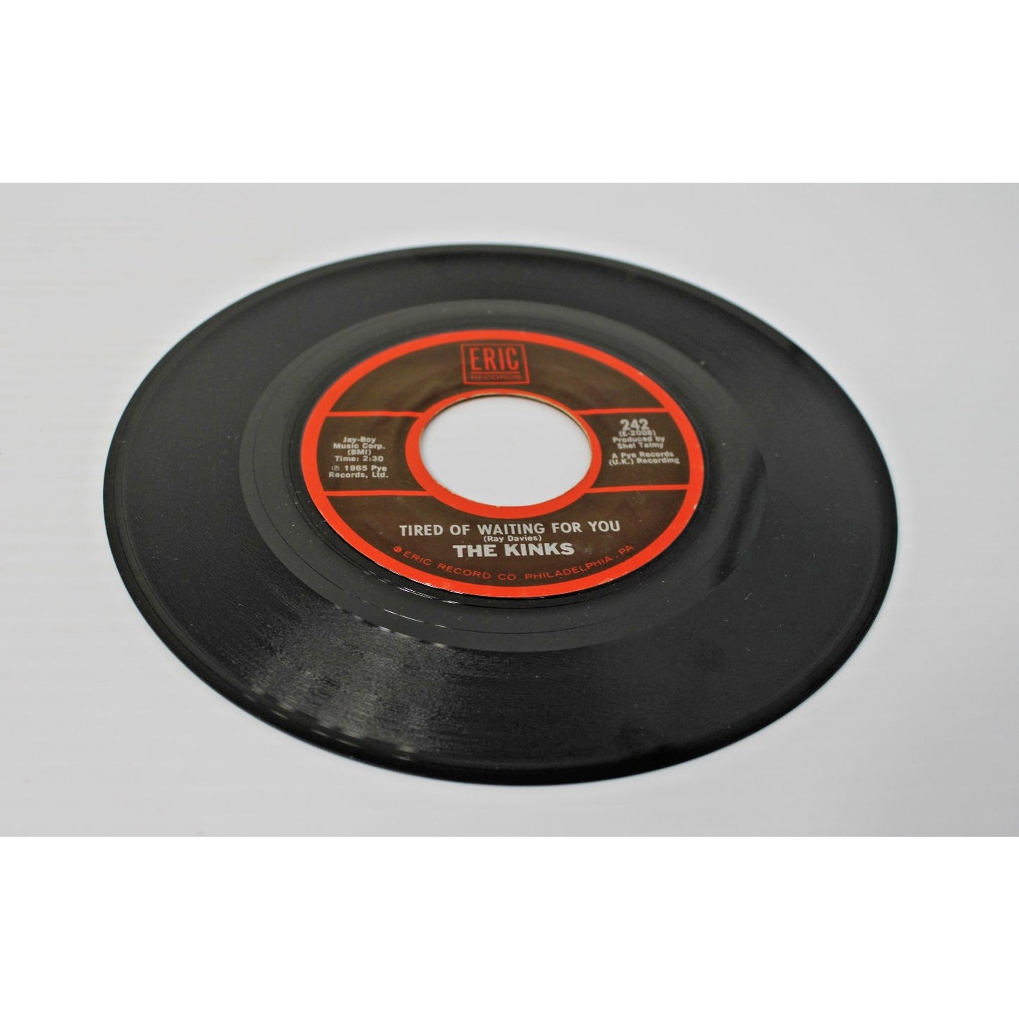 The Kinks- Tired of Waiting for You/All Day & All of The Night VTG 1964 45 RPM