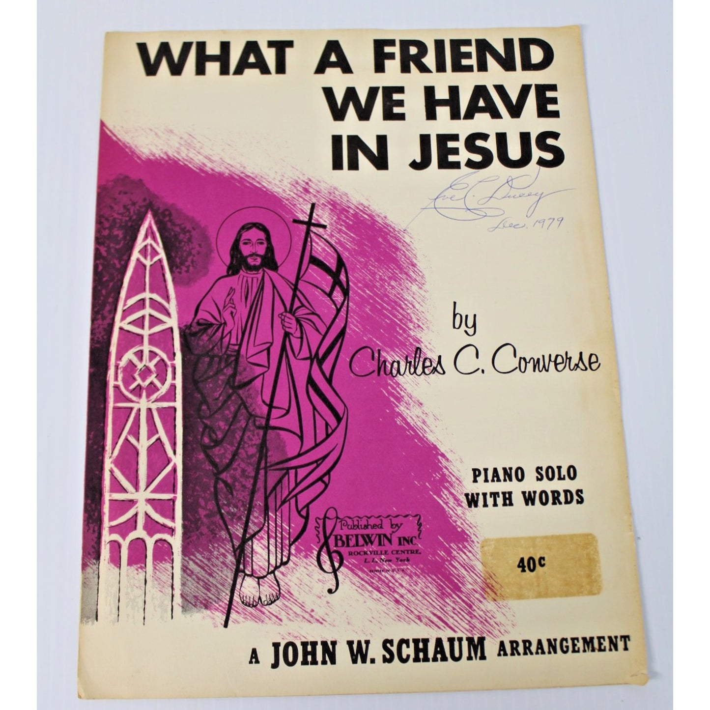 Vintage 1950s Sacred Piano Transcriptions + 2 Bonus Piano Solo Hymns