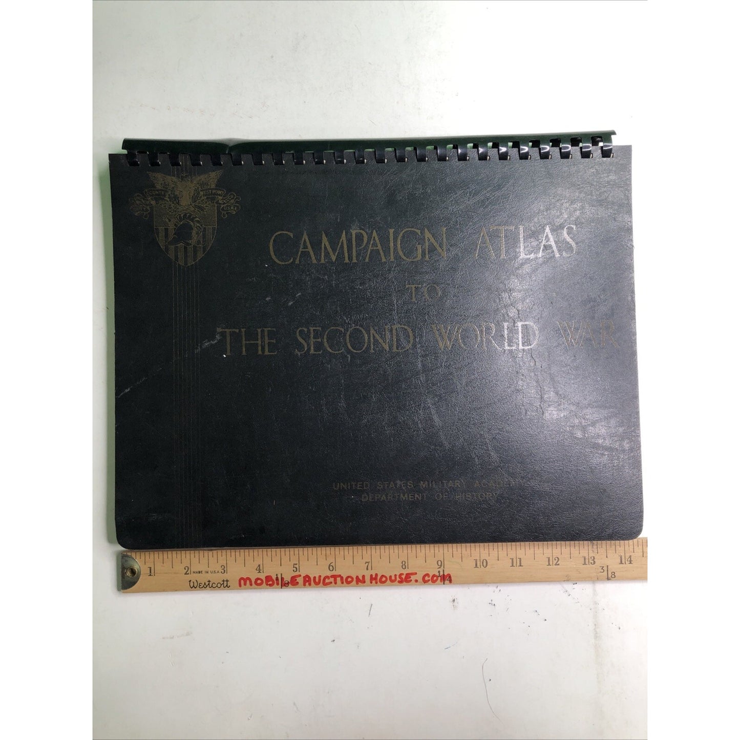 1981 Campaign Atlas Second World War United States Military Academy History Text