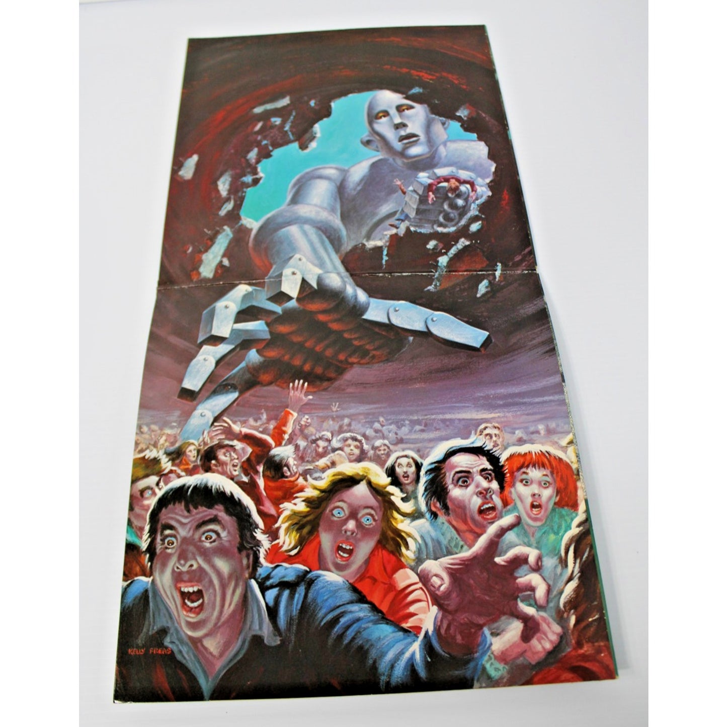 Queen- News of the World, 1977 Electra 6E-112 Gatefold Lyrics Sleeve- NM/NM!