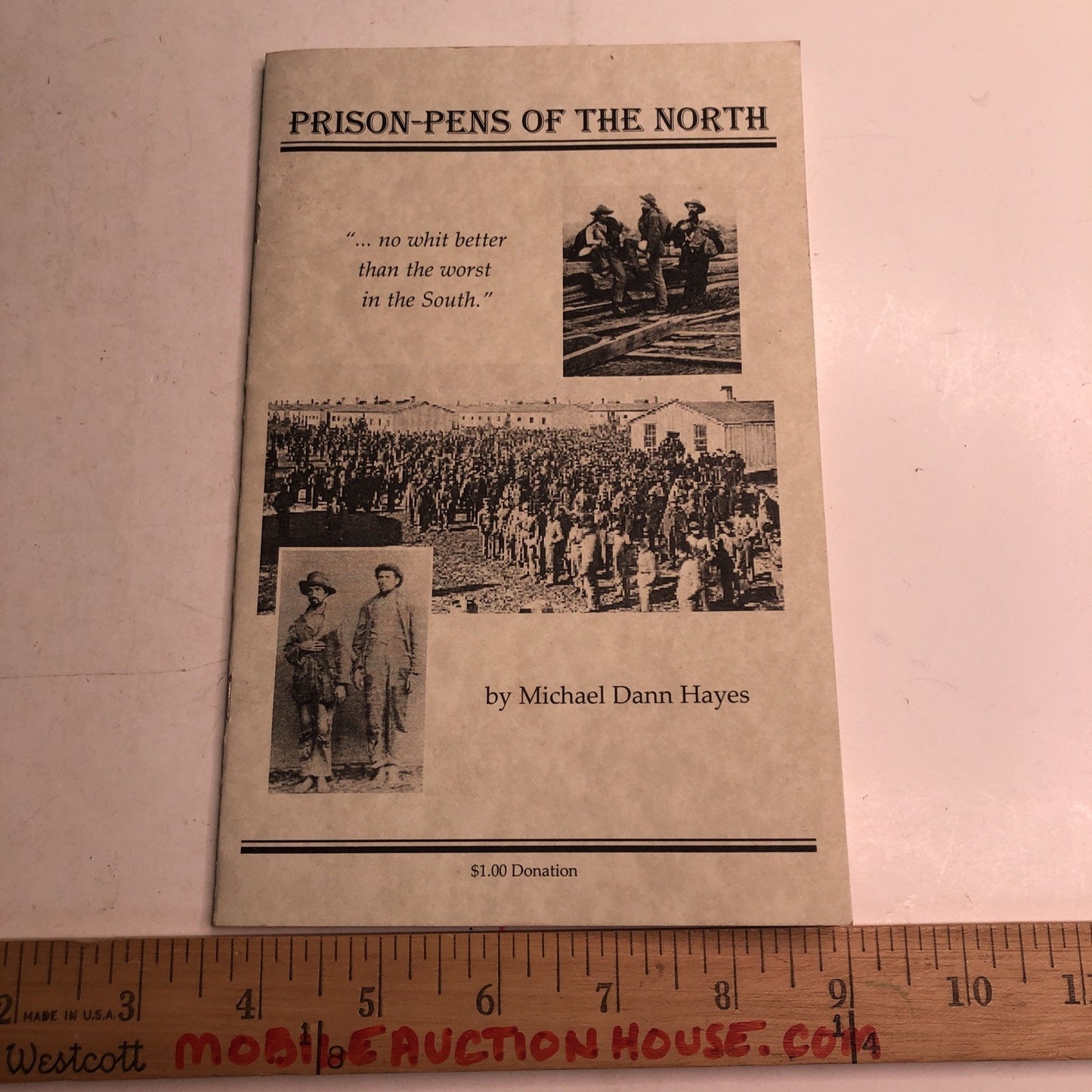 Michael Dann Hayes PRISON-PENS OF THE NORTH Softcover 2004 Civil War