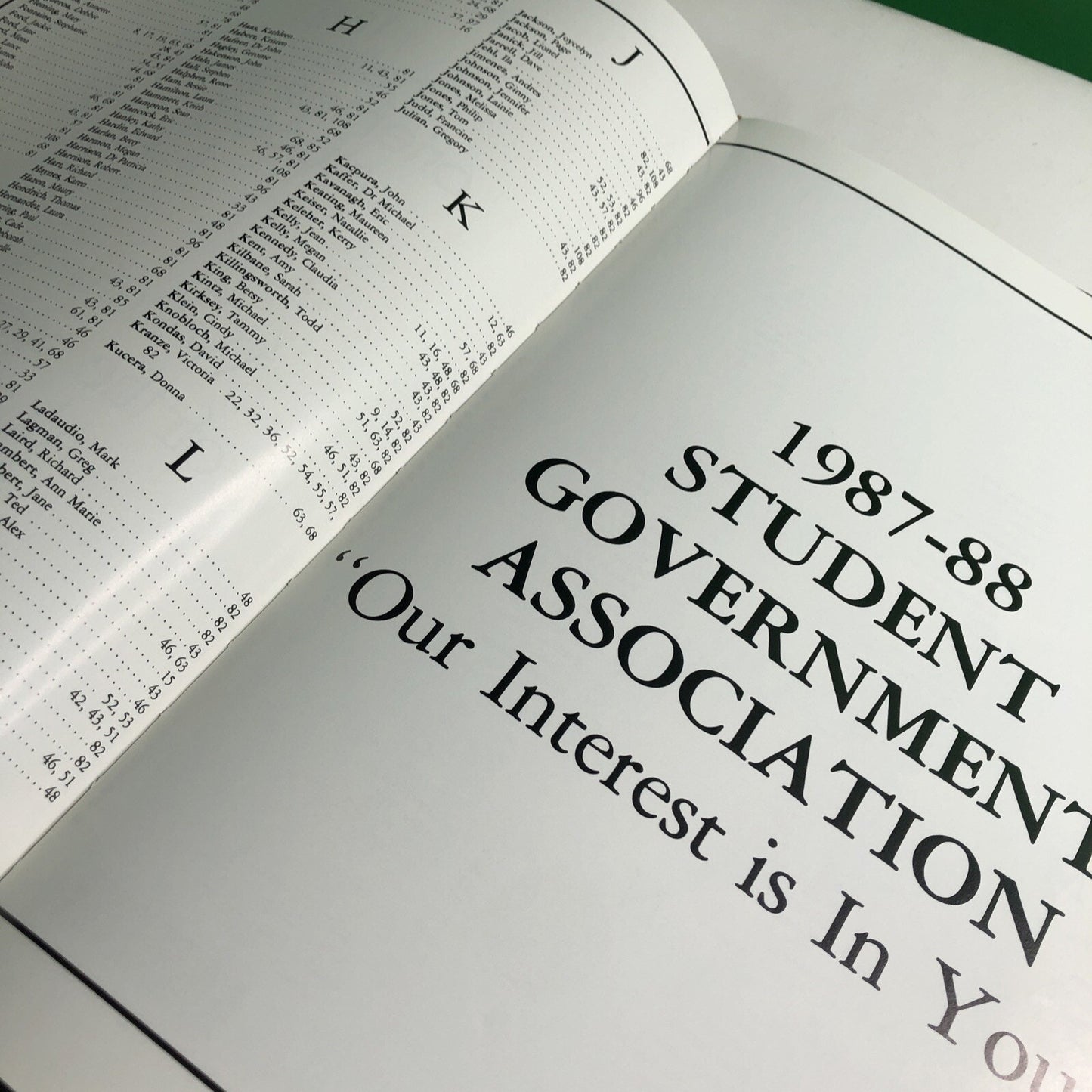 1987 - 1988 Spring Hill College Yearbook “More Than Meets The i” Mobile Alabama