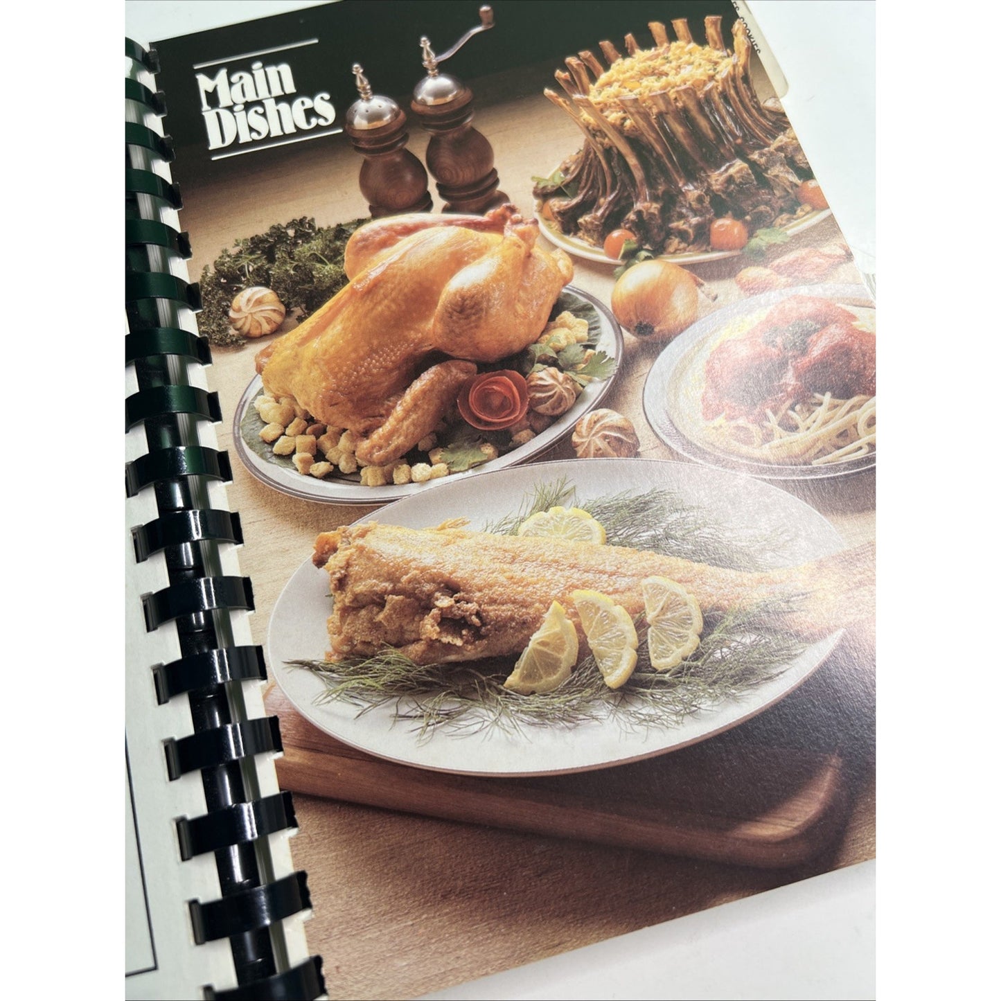 1986 The McCarley Cookbook Recipes Texas Family Signed by Ruby PB Comb Bound
