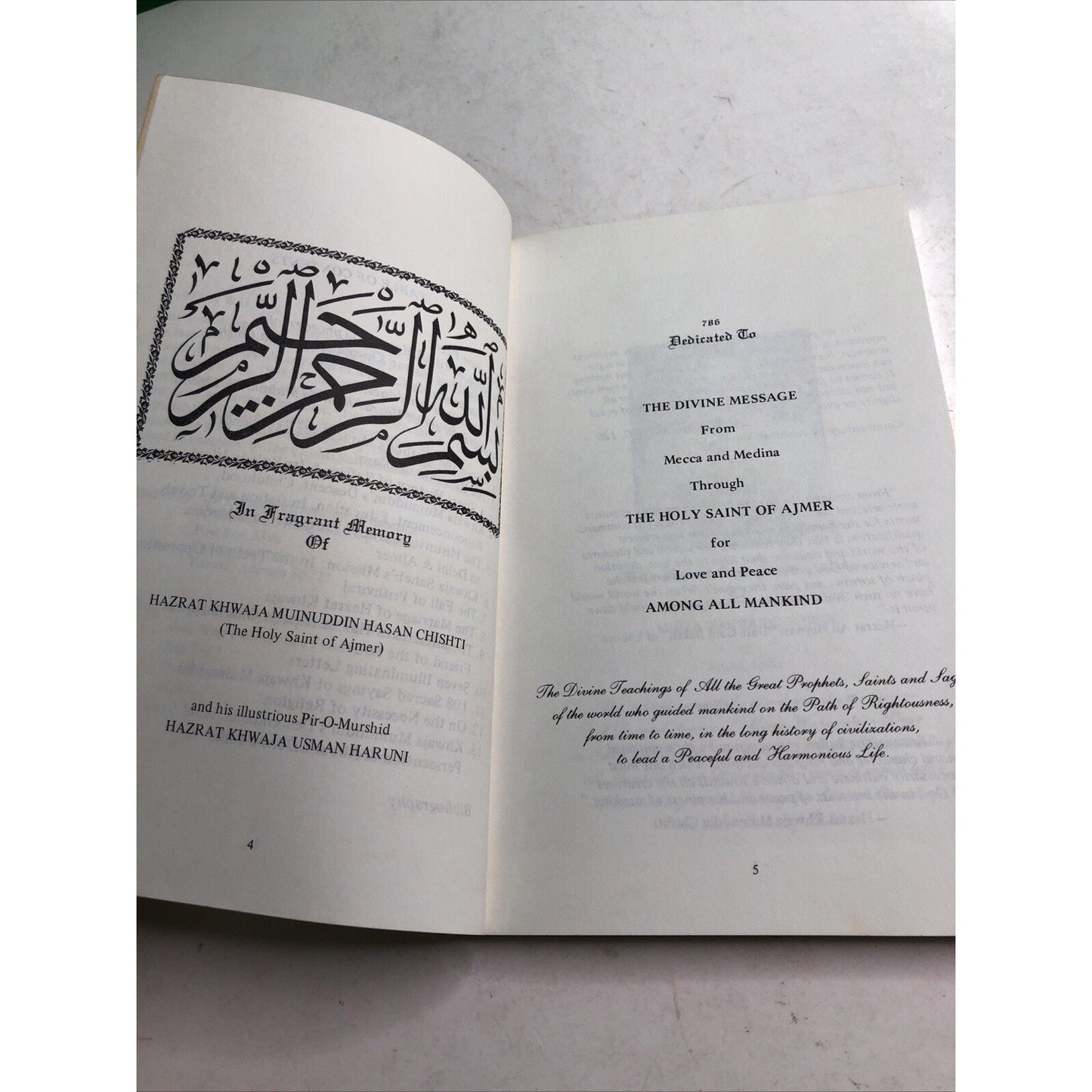 THE HOLY BIOGRAPHY OF HAZRAT KHWAJA MUINUDDIN CHISHTI 1977 W.D. Begg PB