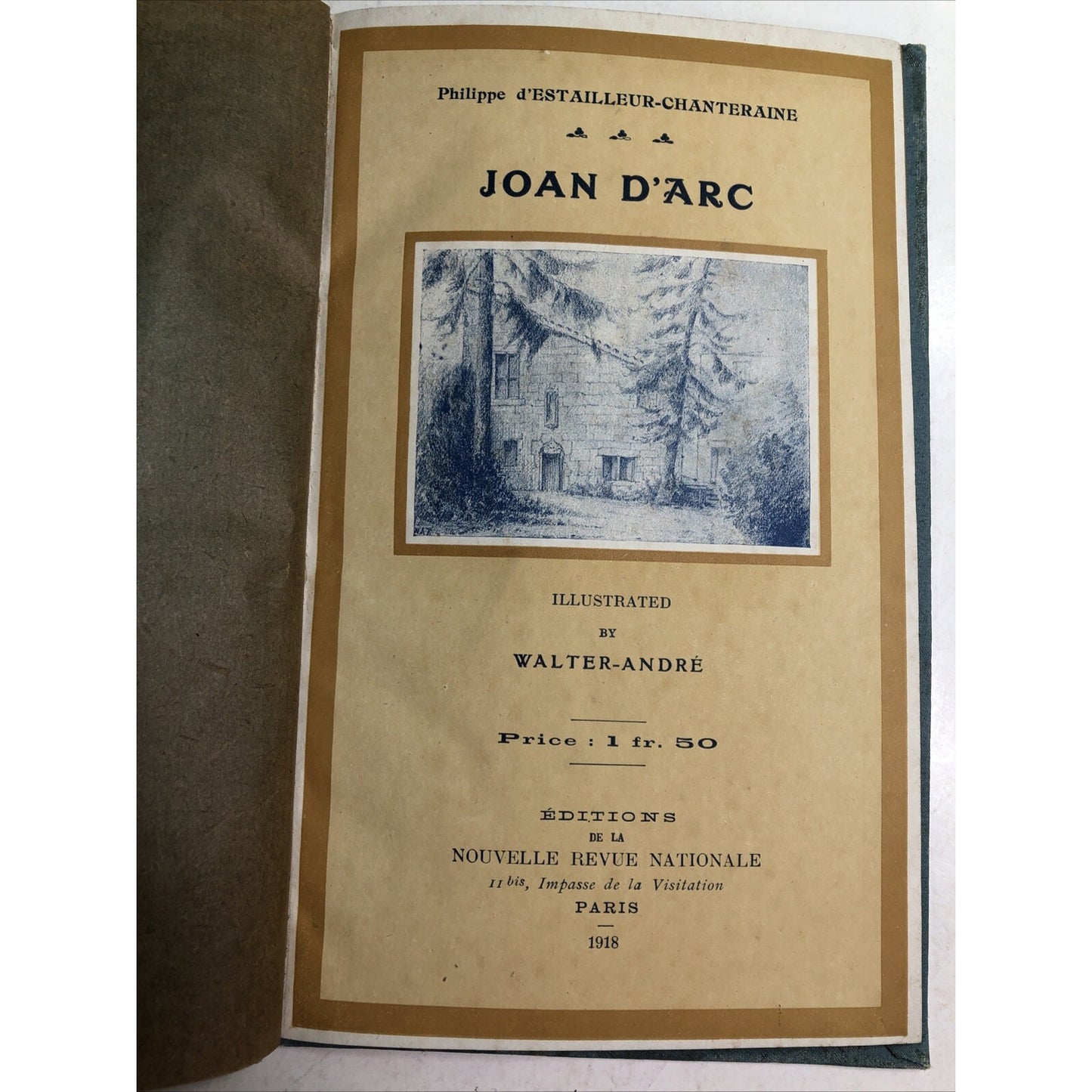 1918 Joan D’Arc by Philippe D’Estailleur - Chanteraine War Service Library