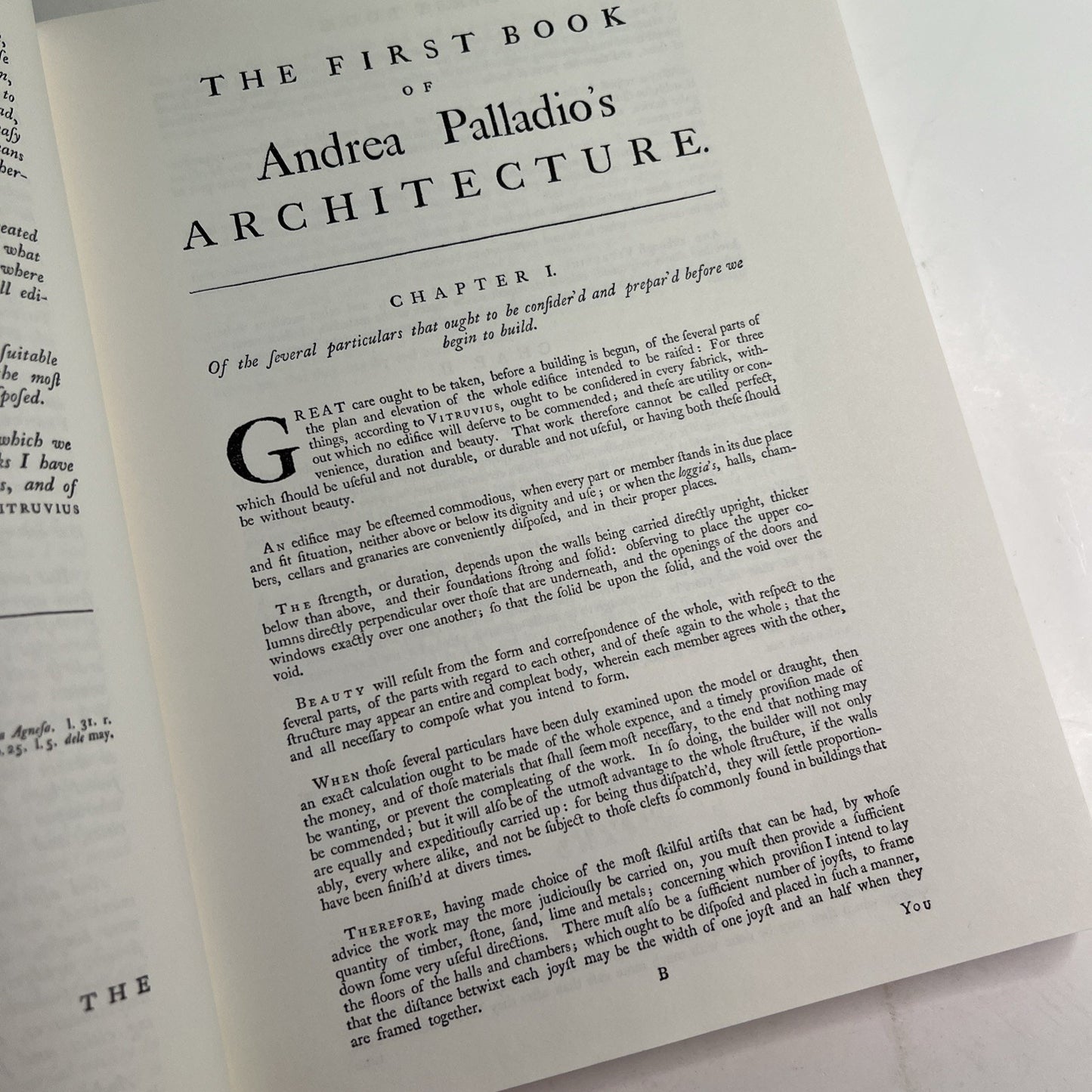 Andrea Palladio THE FOUR BOOKS OF ARCHITECTURE 1965 Dover PB Illustrated