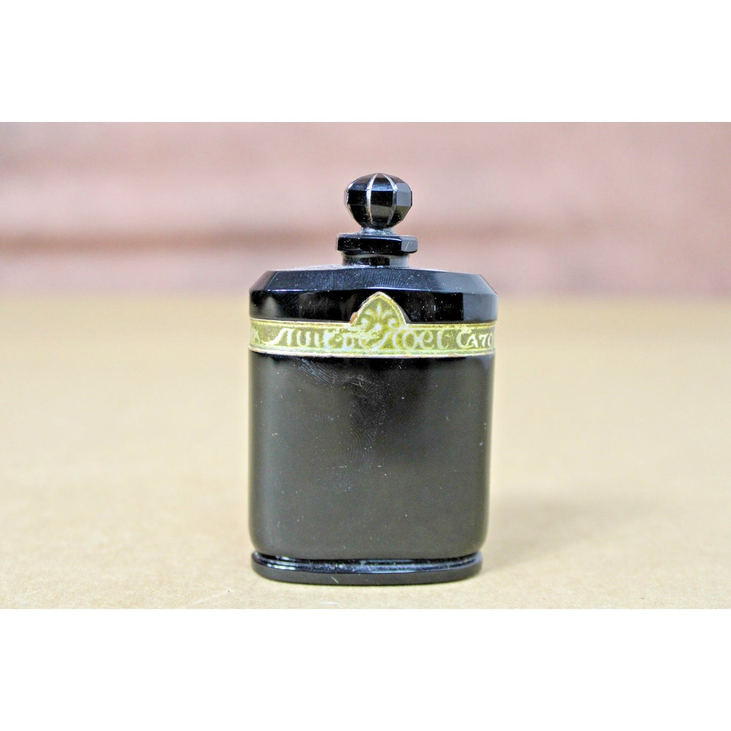 Antique Baccarat Perfume Flacon, 1922 Nuit de Noel Extrait by Caron, Empty