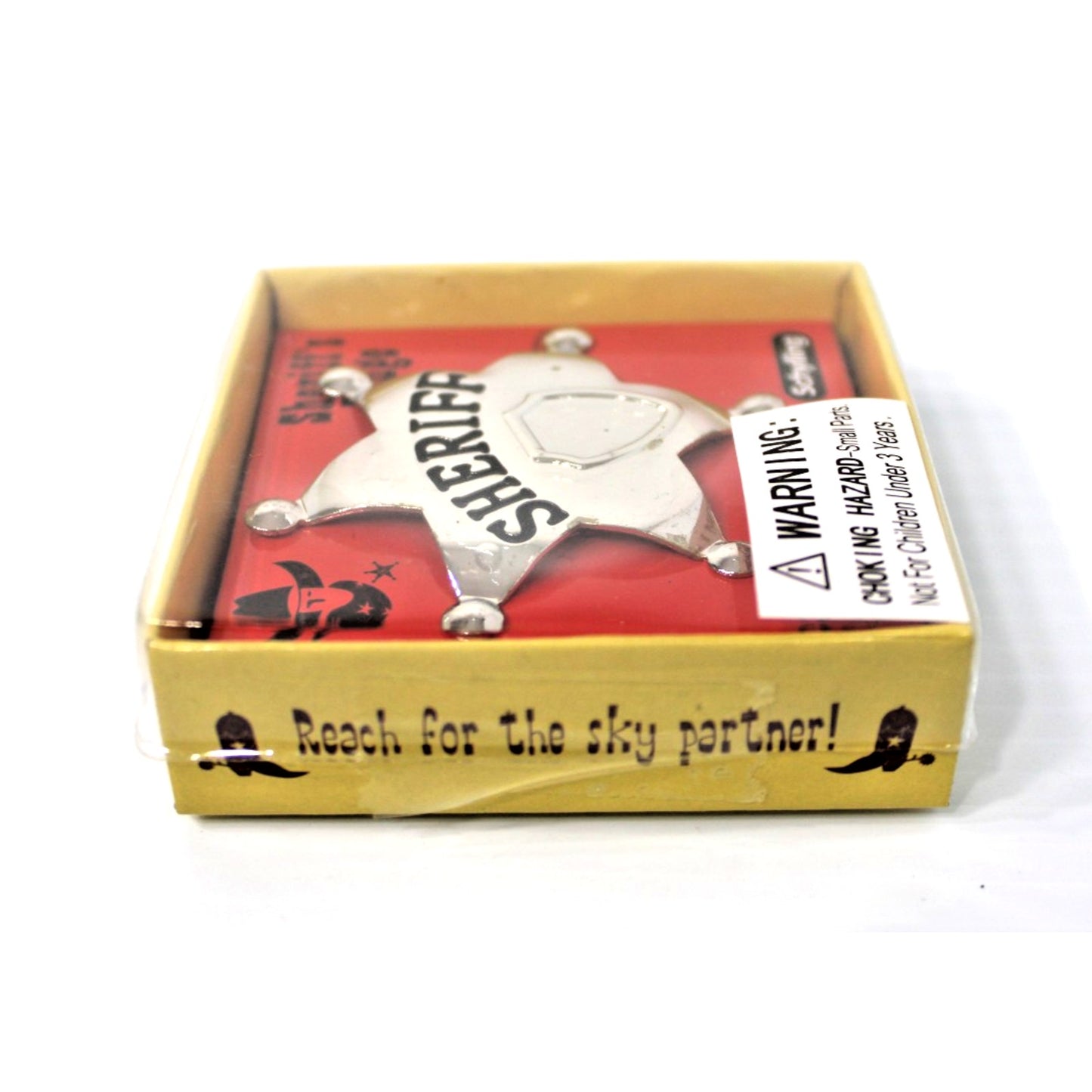 Sheriff Badge Metal Kid's Play Pretend Toy, Sheriff Woody, Schylling New In Box