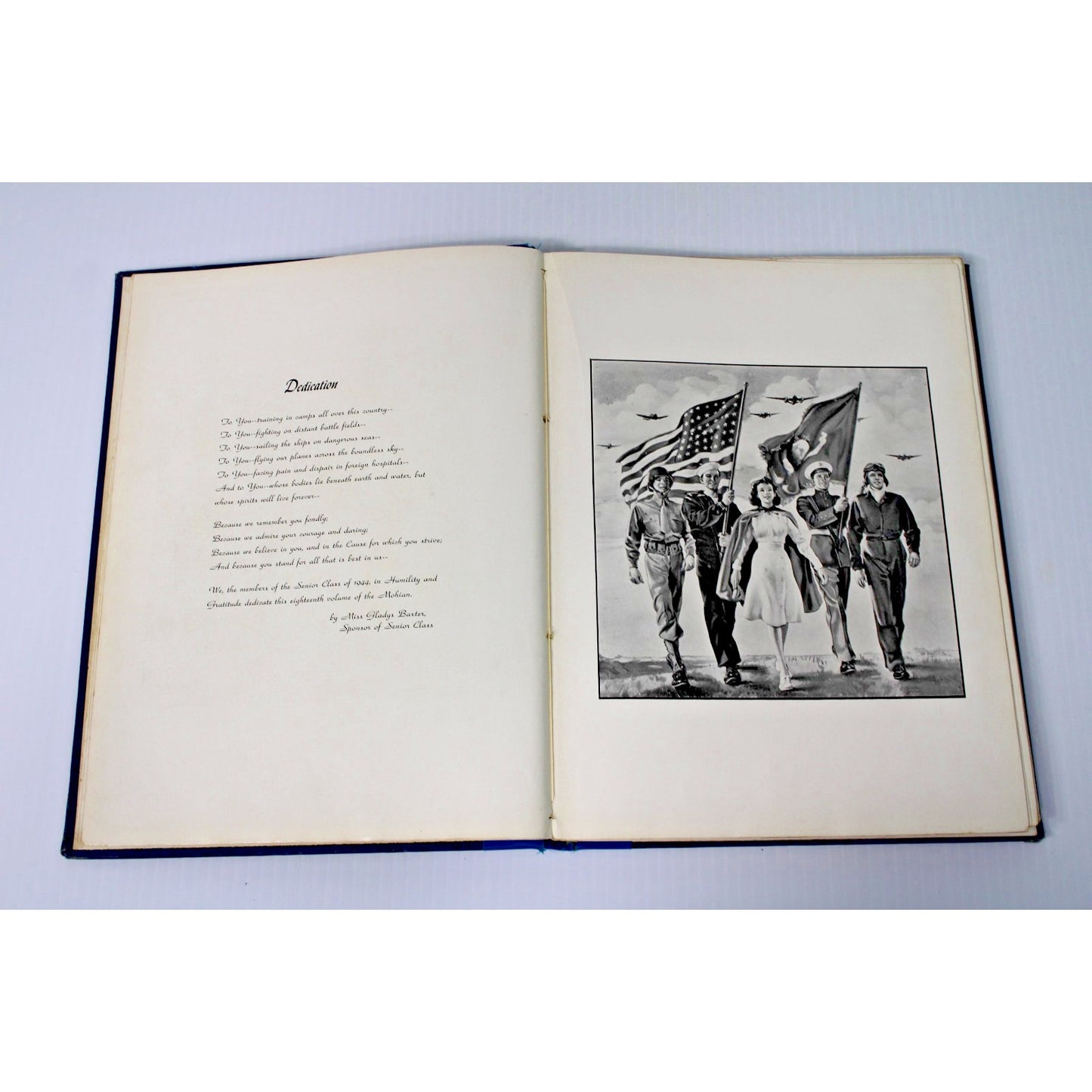1944 Mohian Murphy High School Yearbook Mobile AL Alabama- WWII Era