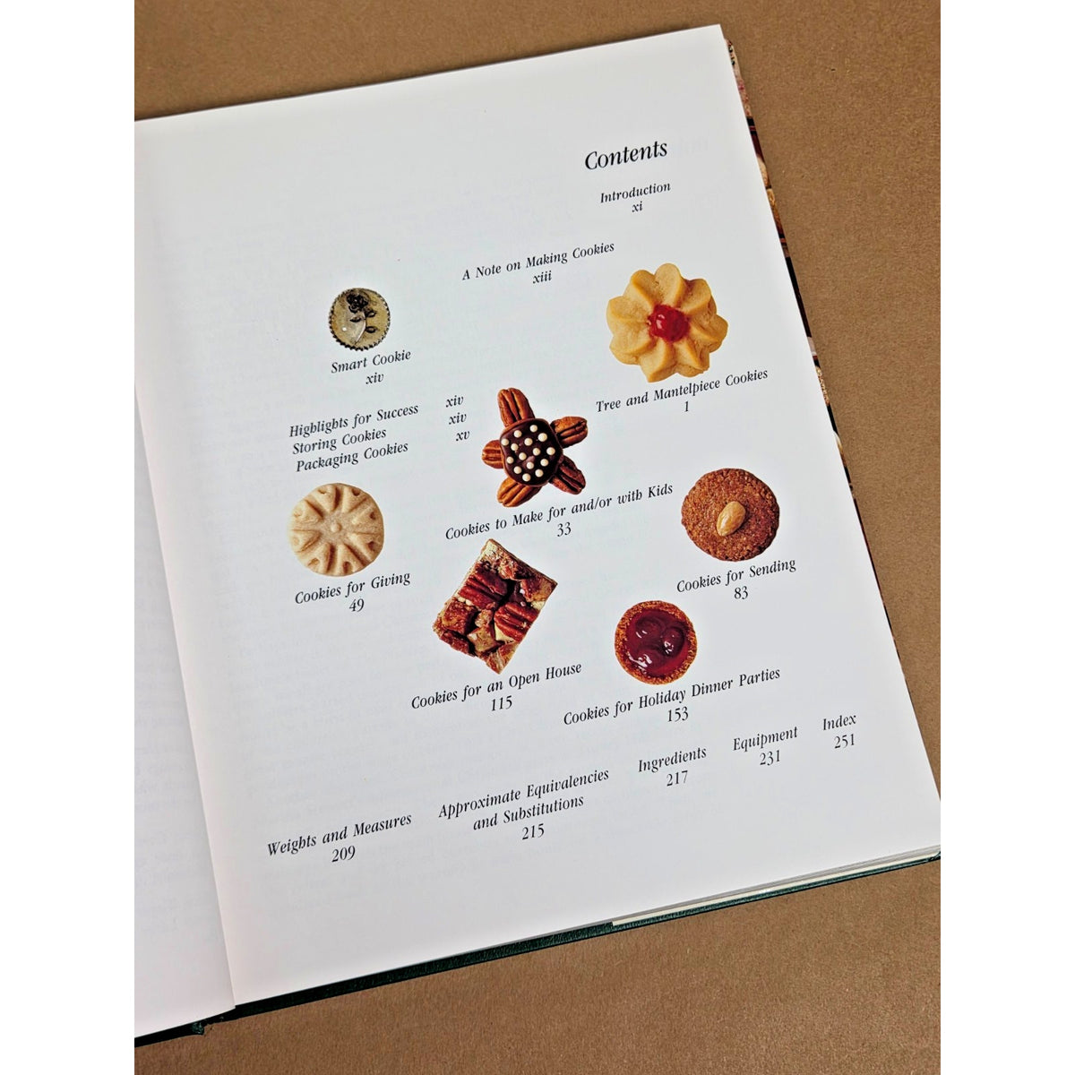 Rose's Christmas Cookies Stated 1st Edition 1990 Hardcover DJ Rose Beranbaum