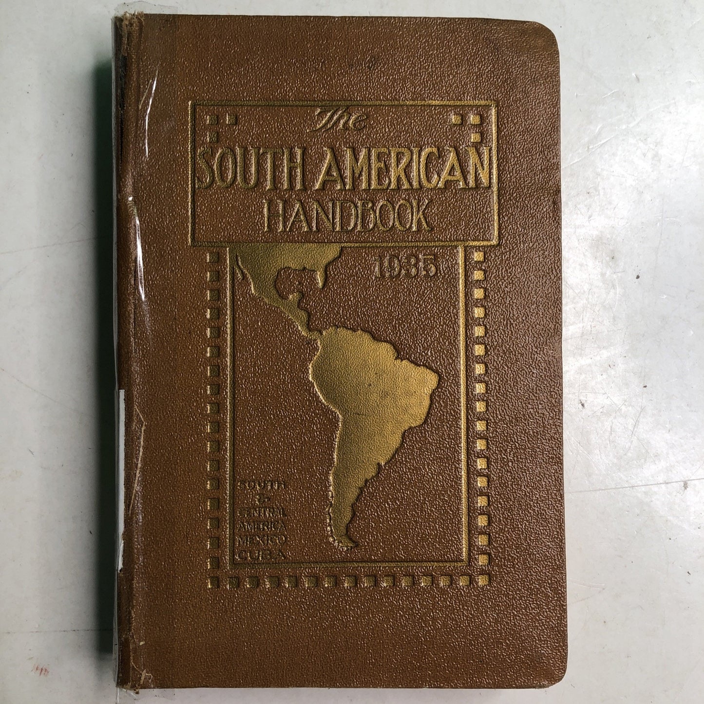 South American Handbook Guide 1935 Royal Mail Lines Maps Ads Mexico Cuba Brazil