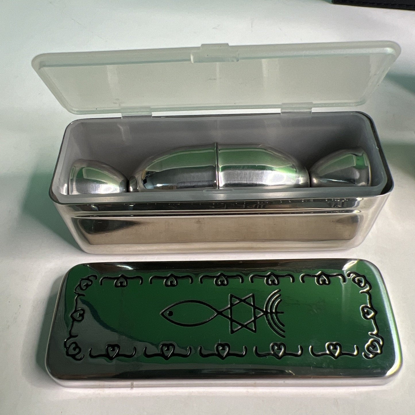 Messianic Judaism Jewish Portable COMMUNION SET WITH CASE Hebraic Roots Kit