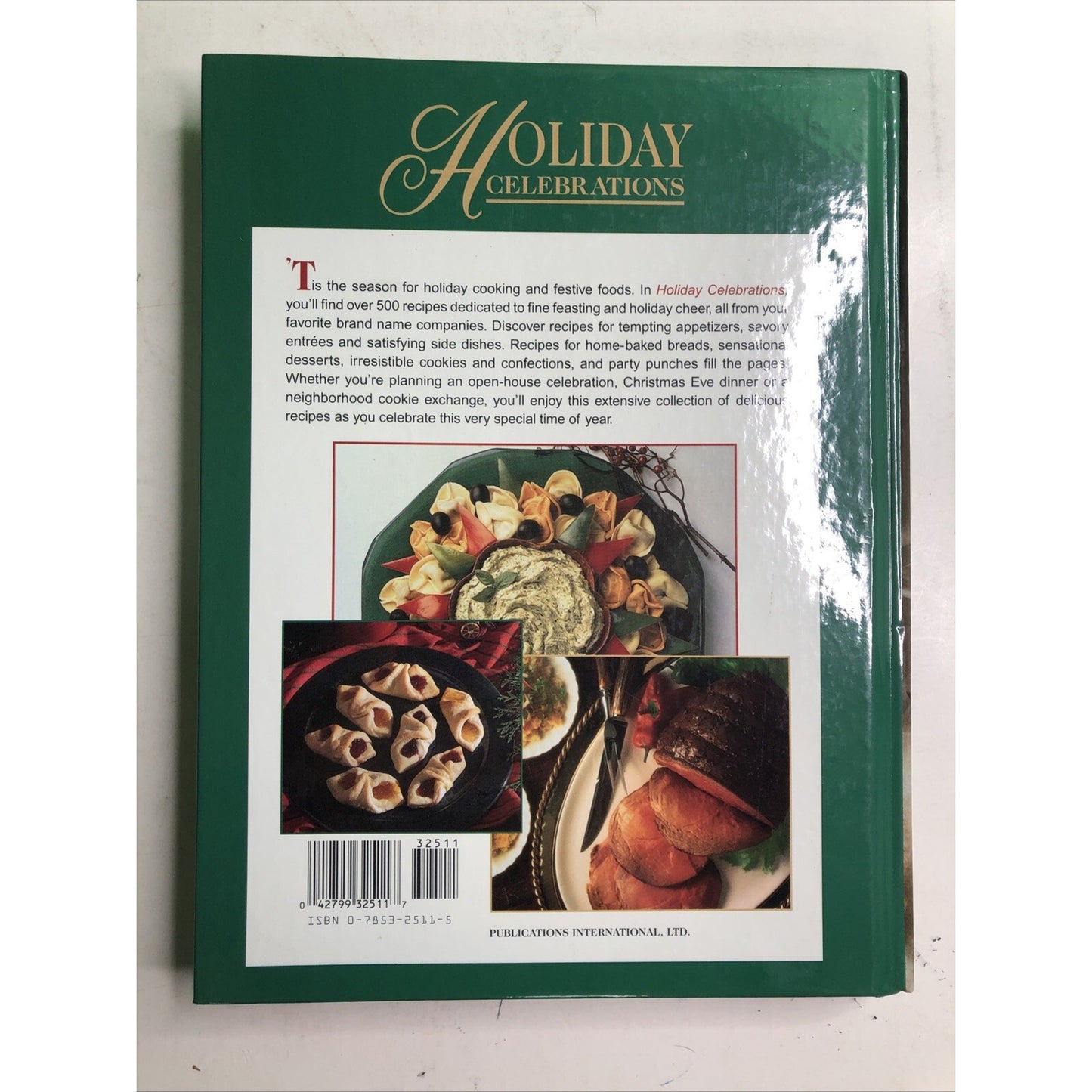 Holiday Celebrations Cookbook More than 500 Delicious Recipes Hershey Jello 1997