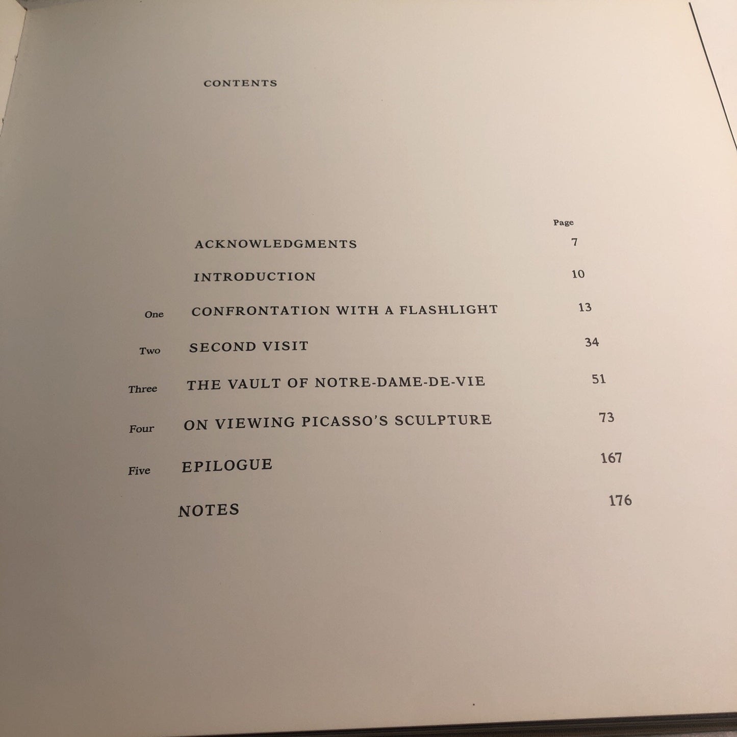 1970 Picasso's Third Dimension by Gjon Mili HC DJ Imperfect