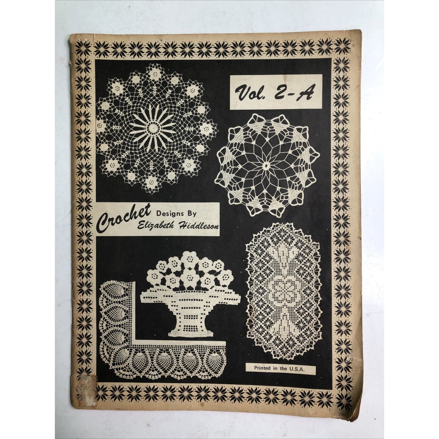 Crochet Designs by Elizabeth Hiddleson Vol 2-A Craft Pattern Booklet