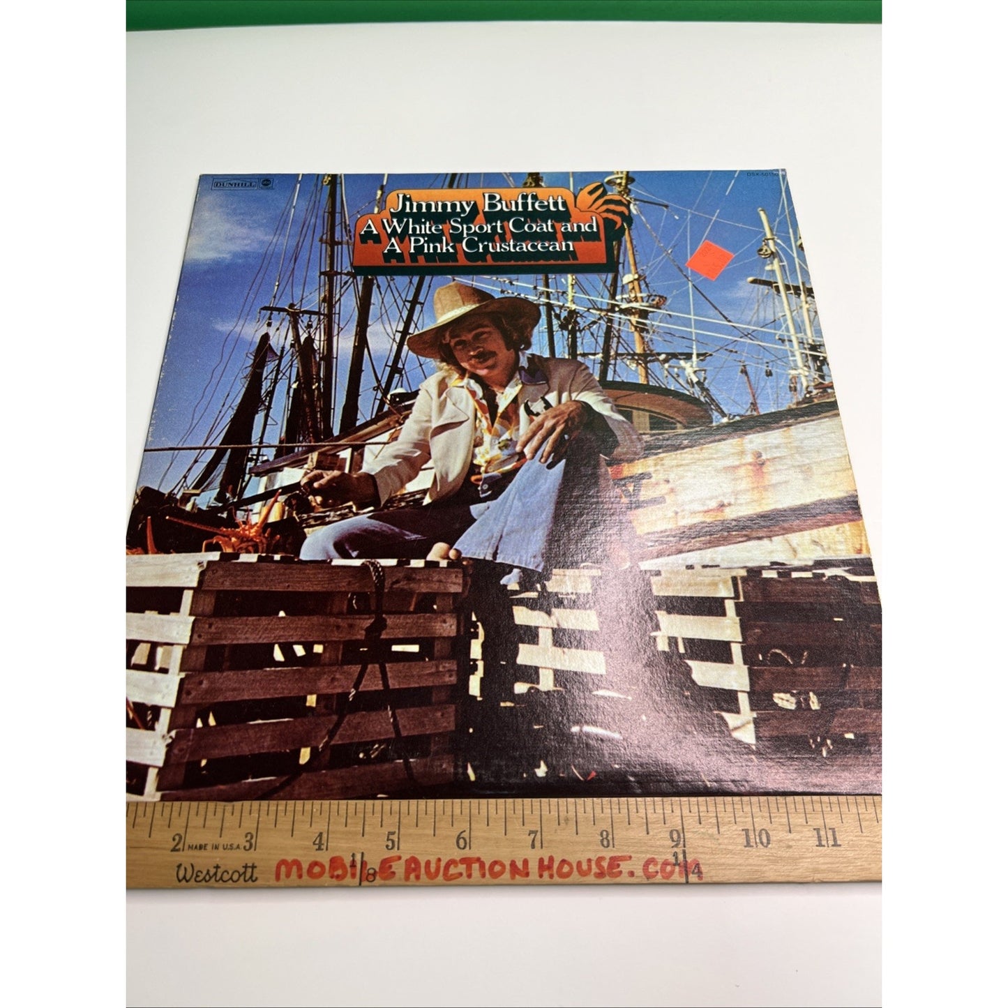 1973 JIMMY BUFFETT A White Sport Coat & A Pink Crustacean LP Record Album