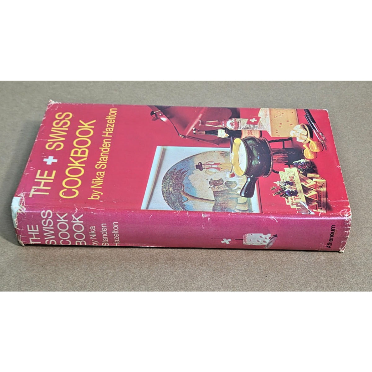Vintage 1967 The Swiss Cookbook First Edition Nika Standen Hazelton Toblerone