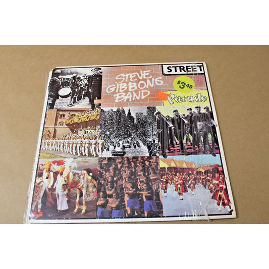 Vintage 1980 LP Steve Gibbons Band- Street Parade, Rock Vinyl Record