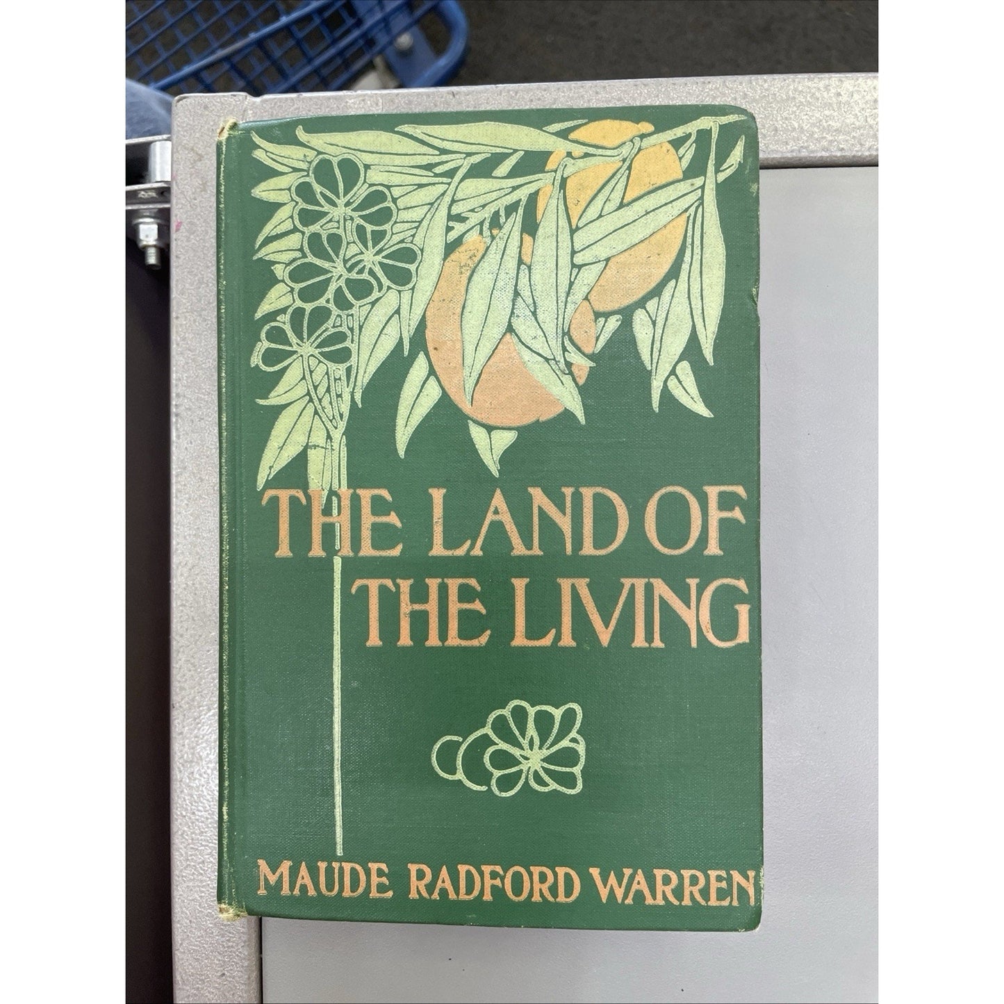 Land of the Living by MAUDE RADFORD WARREN FIRST EDITION 1908 HC Damage