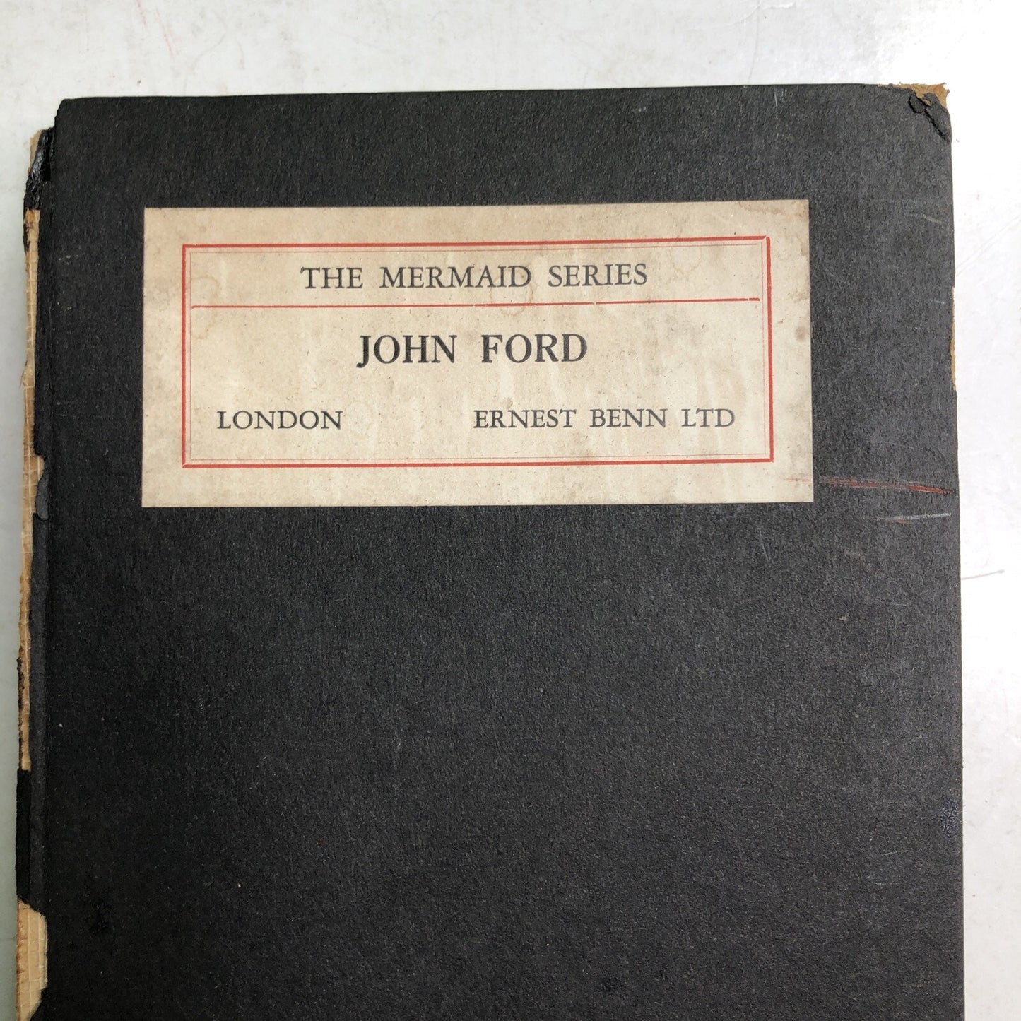 The Mermaid Series John Ford ca1900 HC Edited Havelock Ellis Front Cover Damage