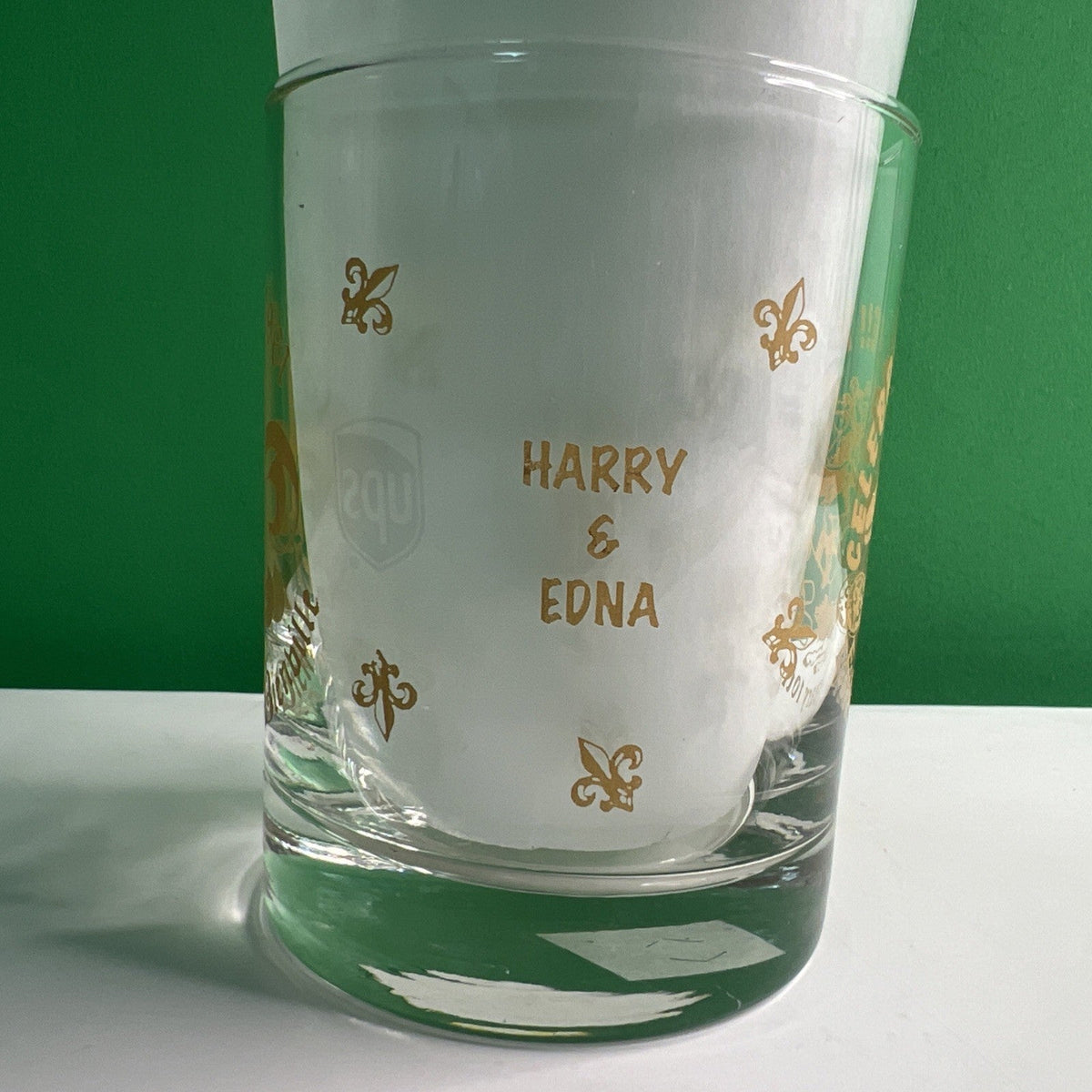 1961 - 2002 Le Krewe de Bienville Mobile Alabama Mardi Gras Rocks Glass