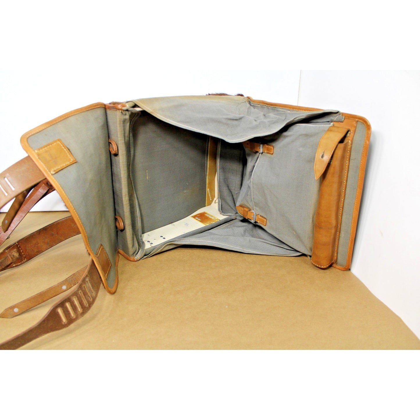 Original WWII German Wehrmacht Radio Signalman's Horse Hair M34 Backpack No. 1