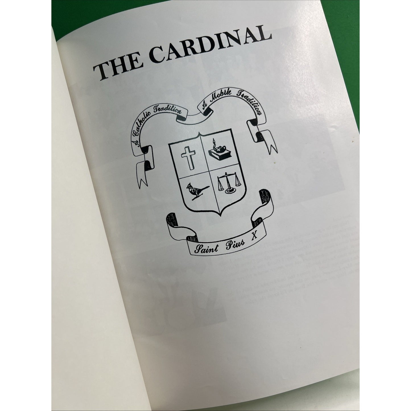 Saint Pius X Catholic School Yearbook 1998 Cardinal Mobile Alabama