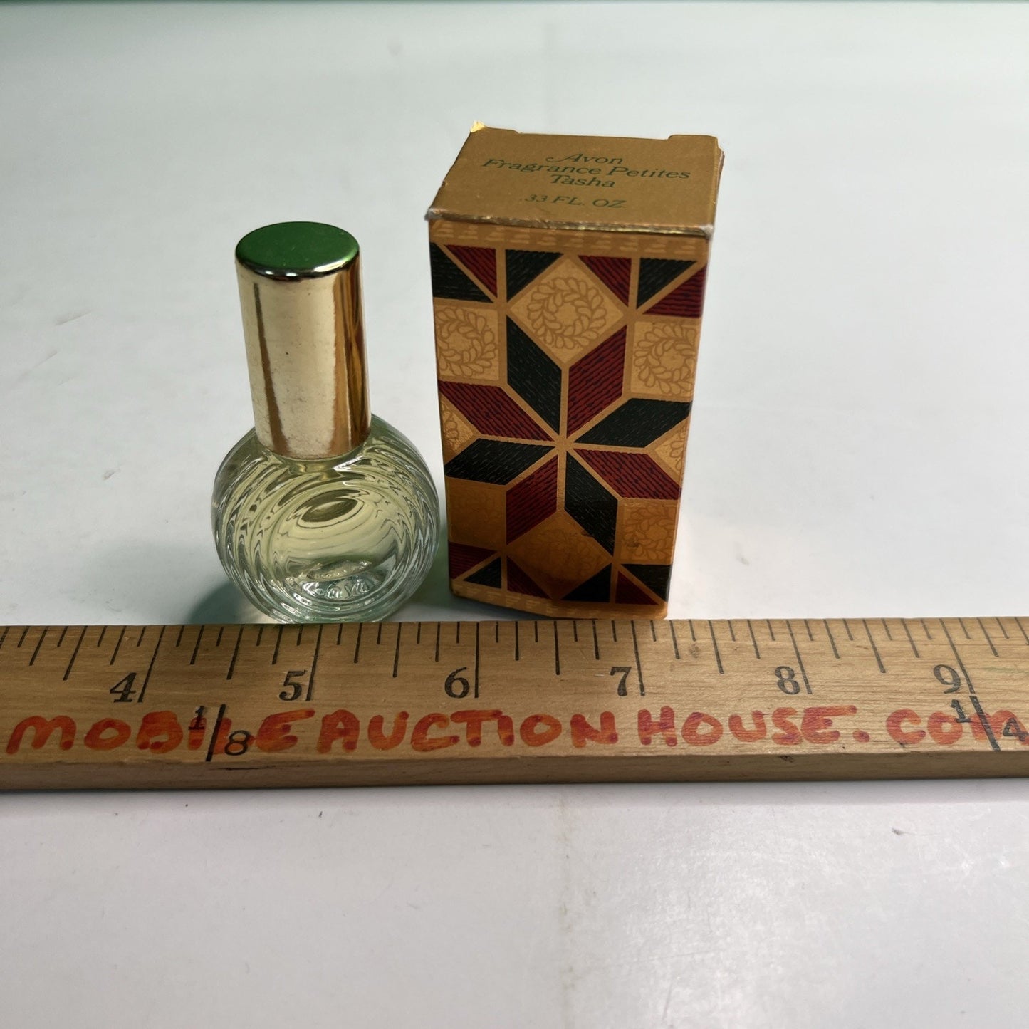 Avon Fragrance Petites Tasha .33 FL OZ Fluid Mini Perfume Bottle with Box