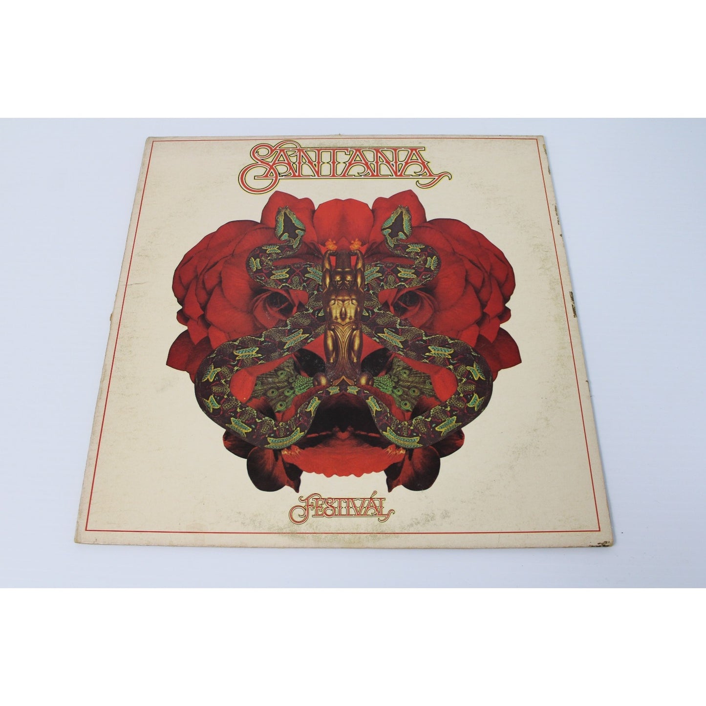 Santana- Festival, 1977 CBS Records BL-34423, Classic Rock Album in EX Condition
