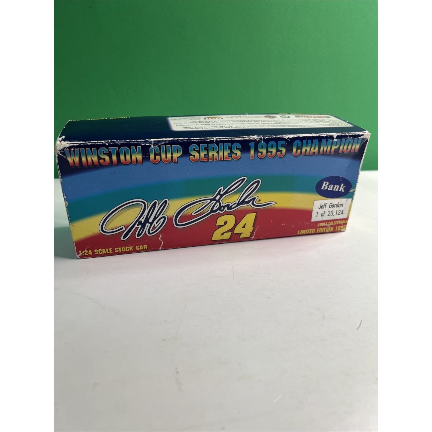 1995 Jeff Gordon Dupont Champion 1/20,124 Black Window Bank NASCAR Diecast