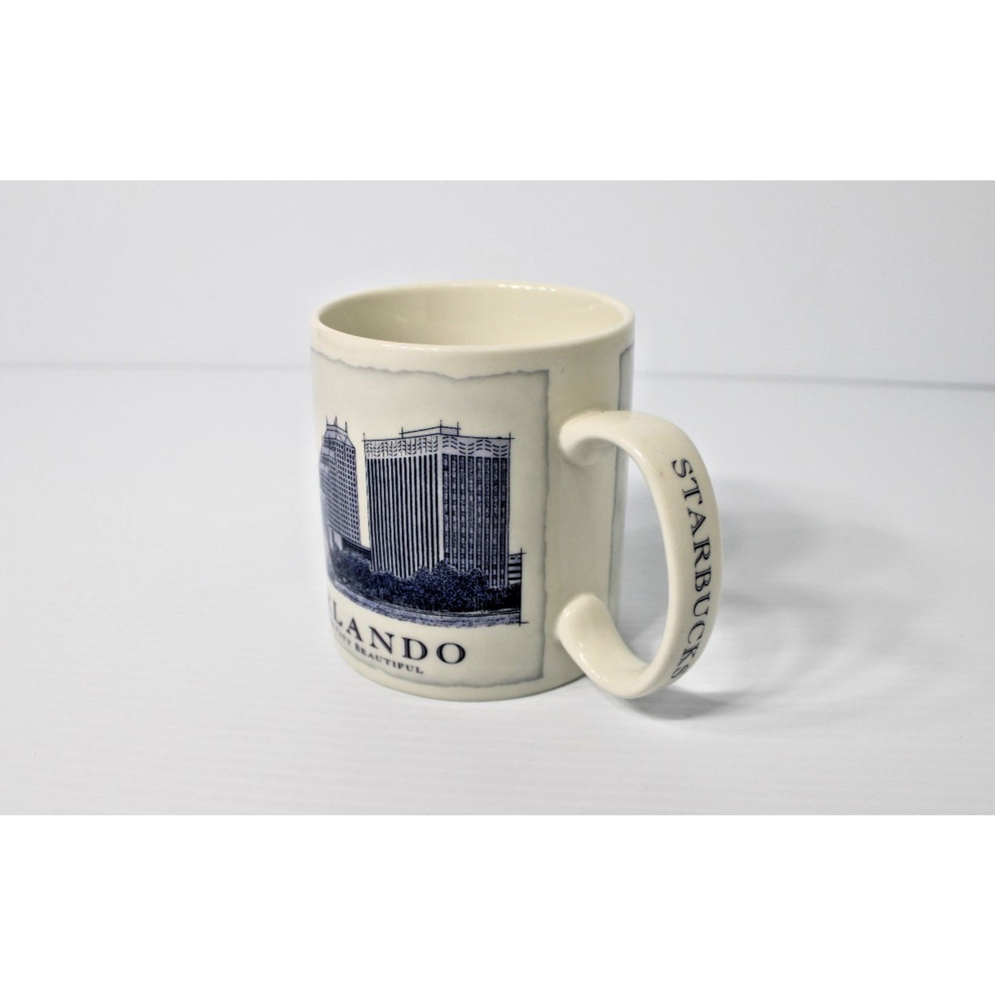 Starbucks Coffee Cup Architecture Series Mug 2008 Orlando FL 18 oz