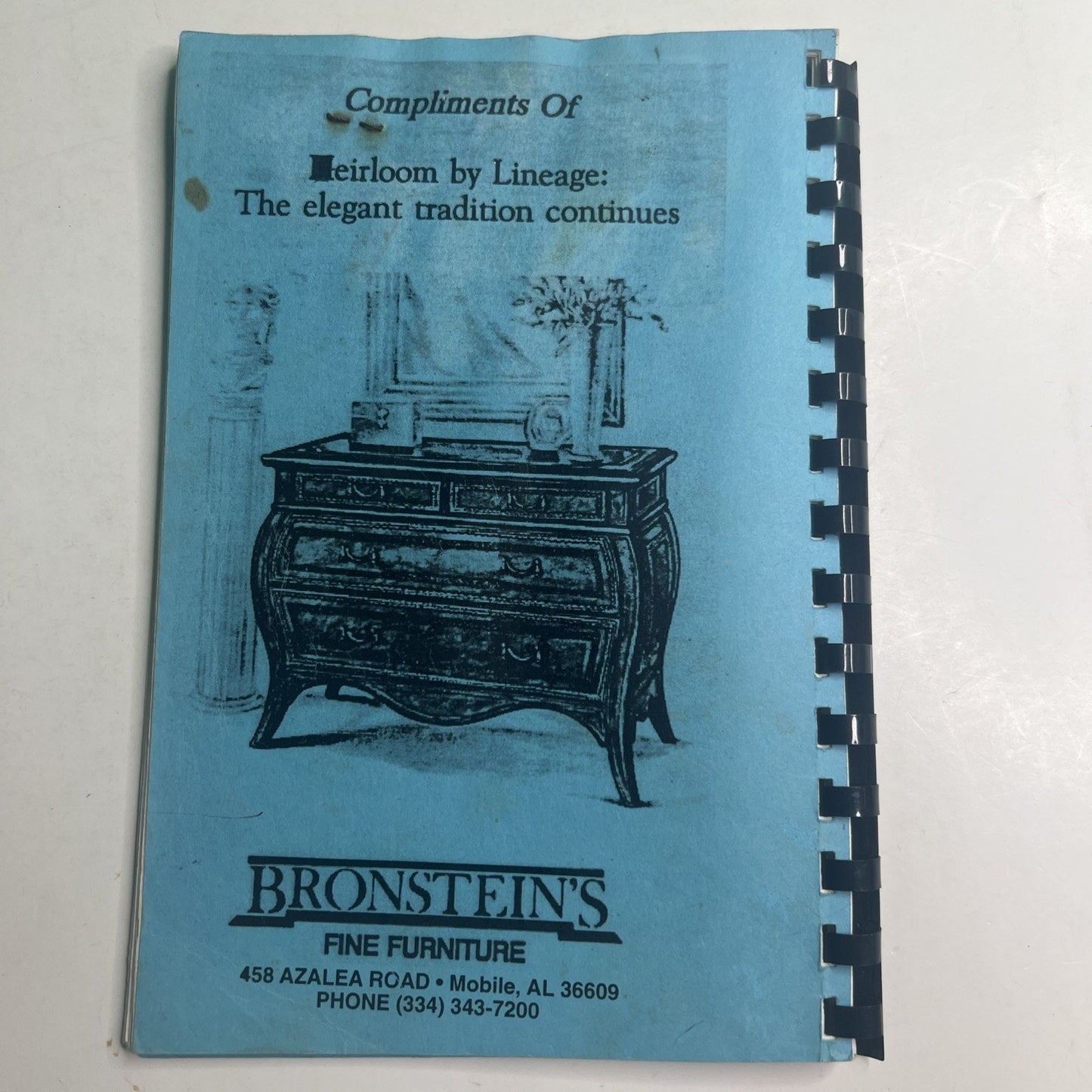 1996 - 1997 Ahavas Chesed Sisterhood Directory Mobile Alabama Advertising