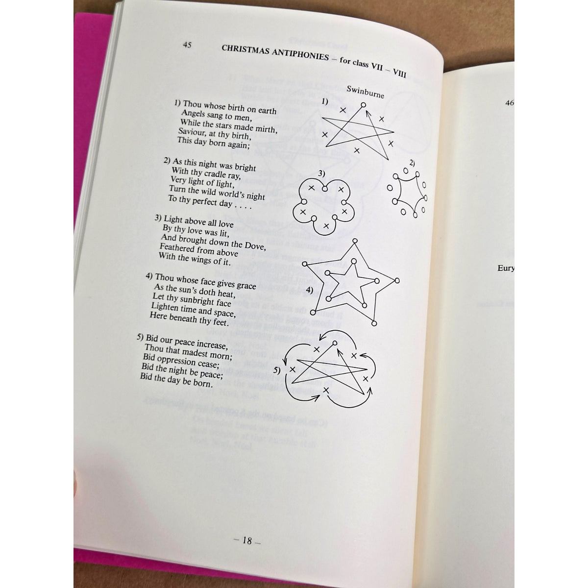 Rare 1983 Waldorf Collected Poems for Class Teachers & Eurythmists - Vintage